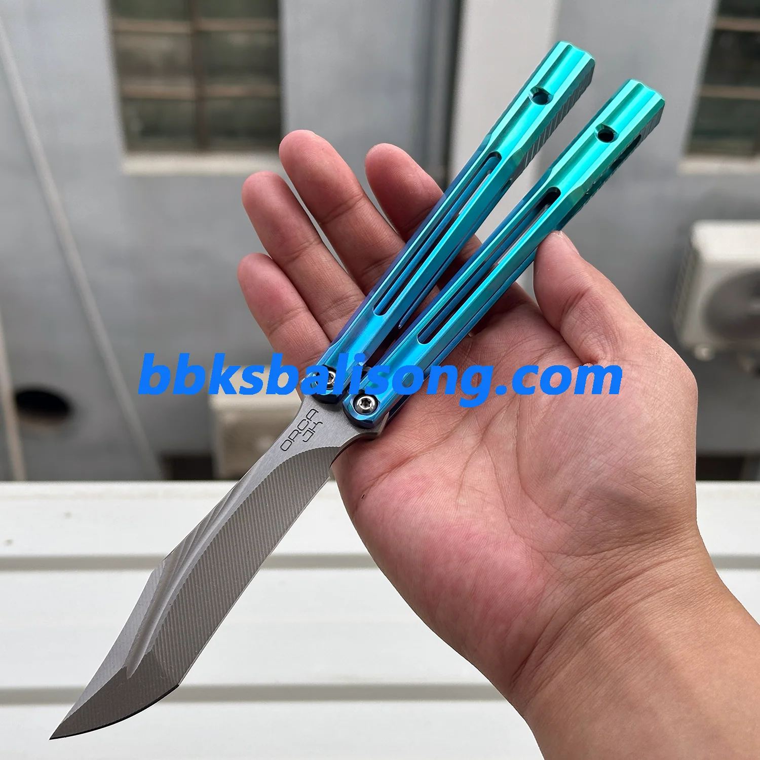 Baliplus Orca V2 Balisong Clone Titanium Handle Bushings System - Image 19