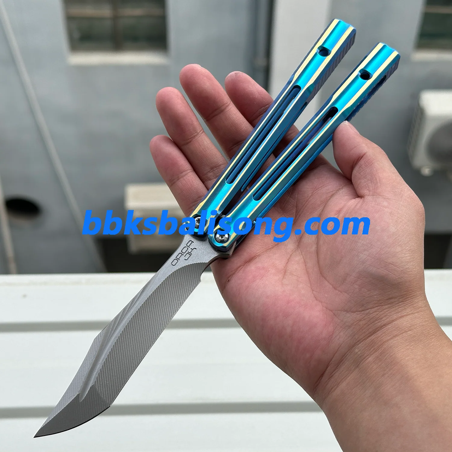 Baliplus Orca V2 Balisong Clone Titanium Handle Bushings System - Image 22