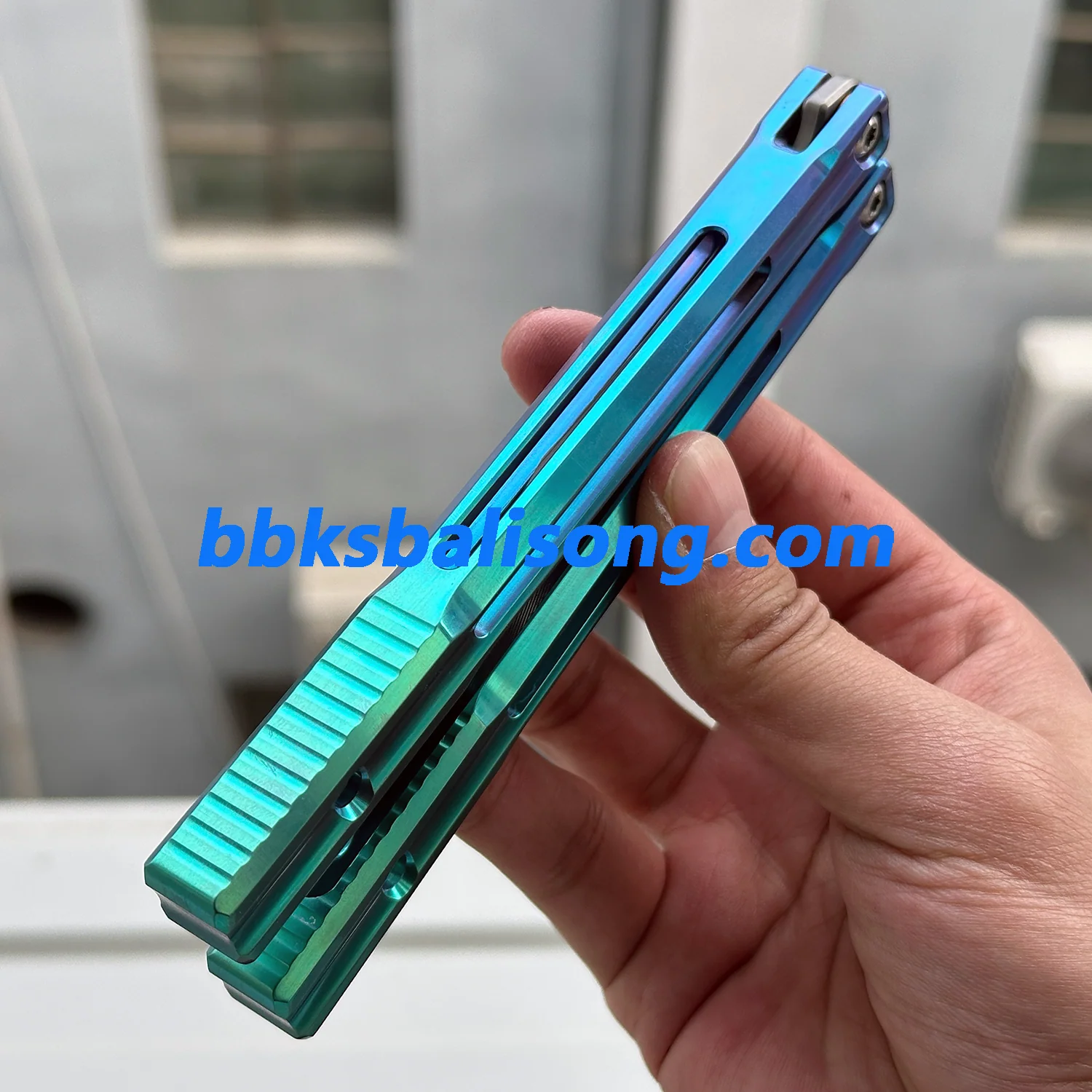 Baliplus Orca V2 Balisong Clone Titanium Handle Bushings System - Image 23
