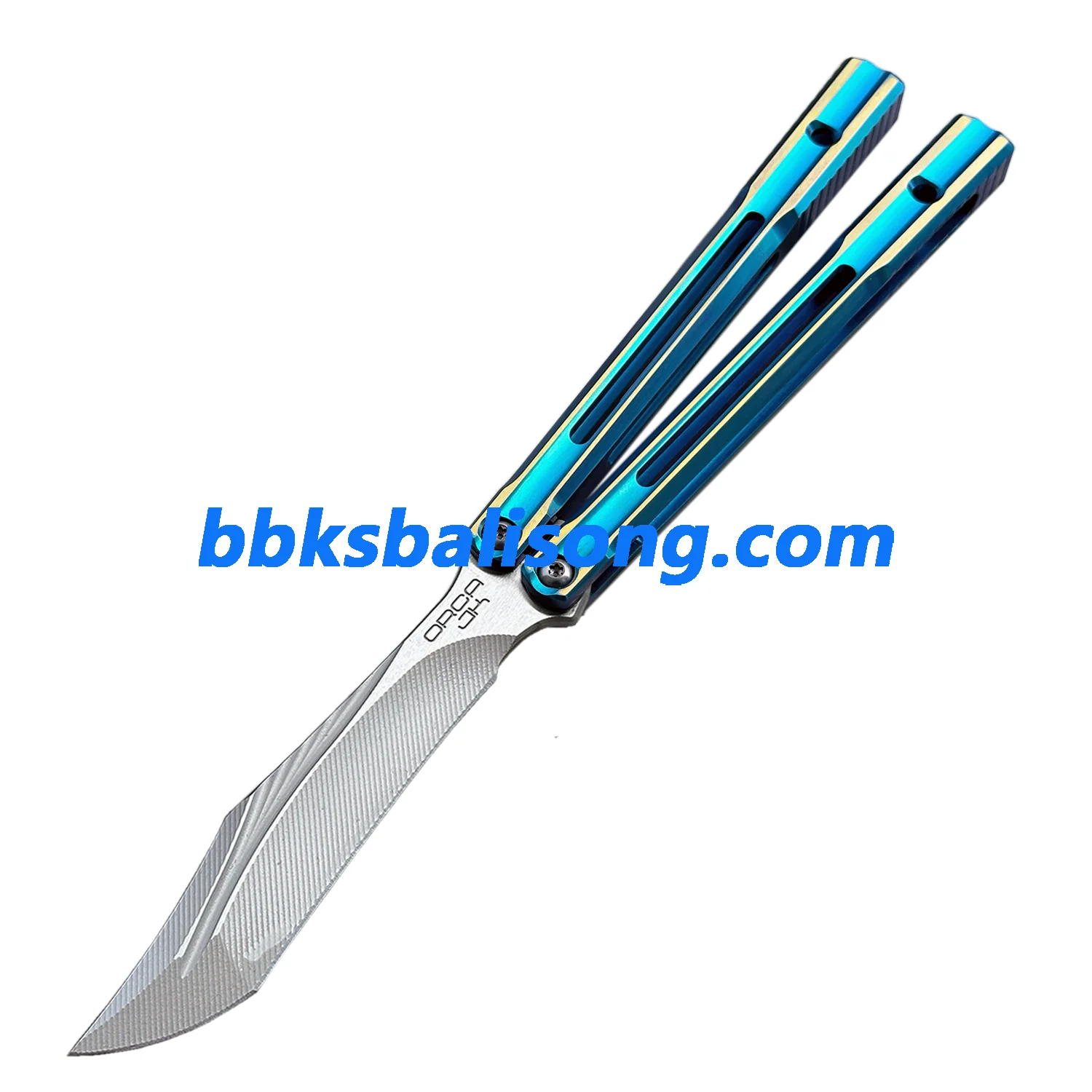 Baliplus Orca V2 Balisong Clone Titanium Handle Bushings System - Image 33