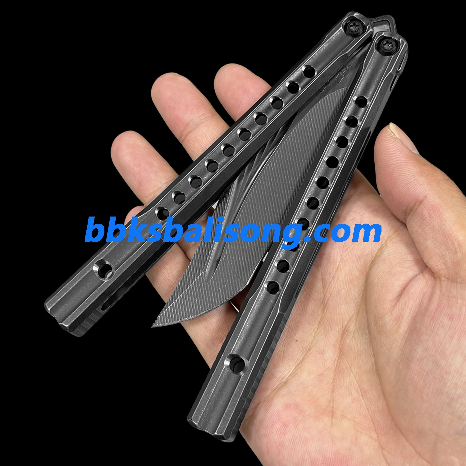 Baliplus Orca V2 Balisong Clone Titanium Handle Bushings System - Image 35