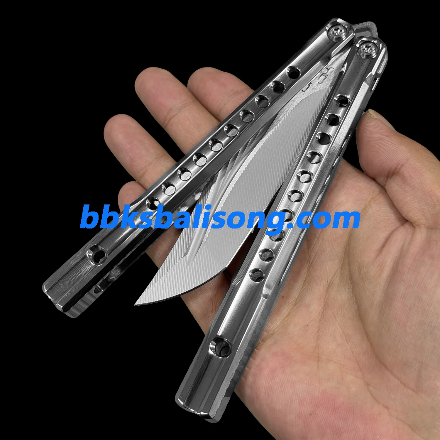Baliplus Orca V2 Balisong Clone Titanium Handle Bushings System - Image 36