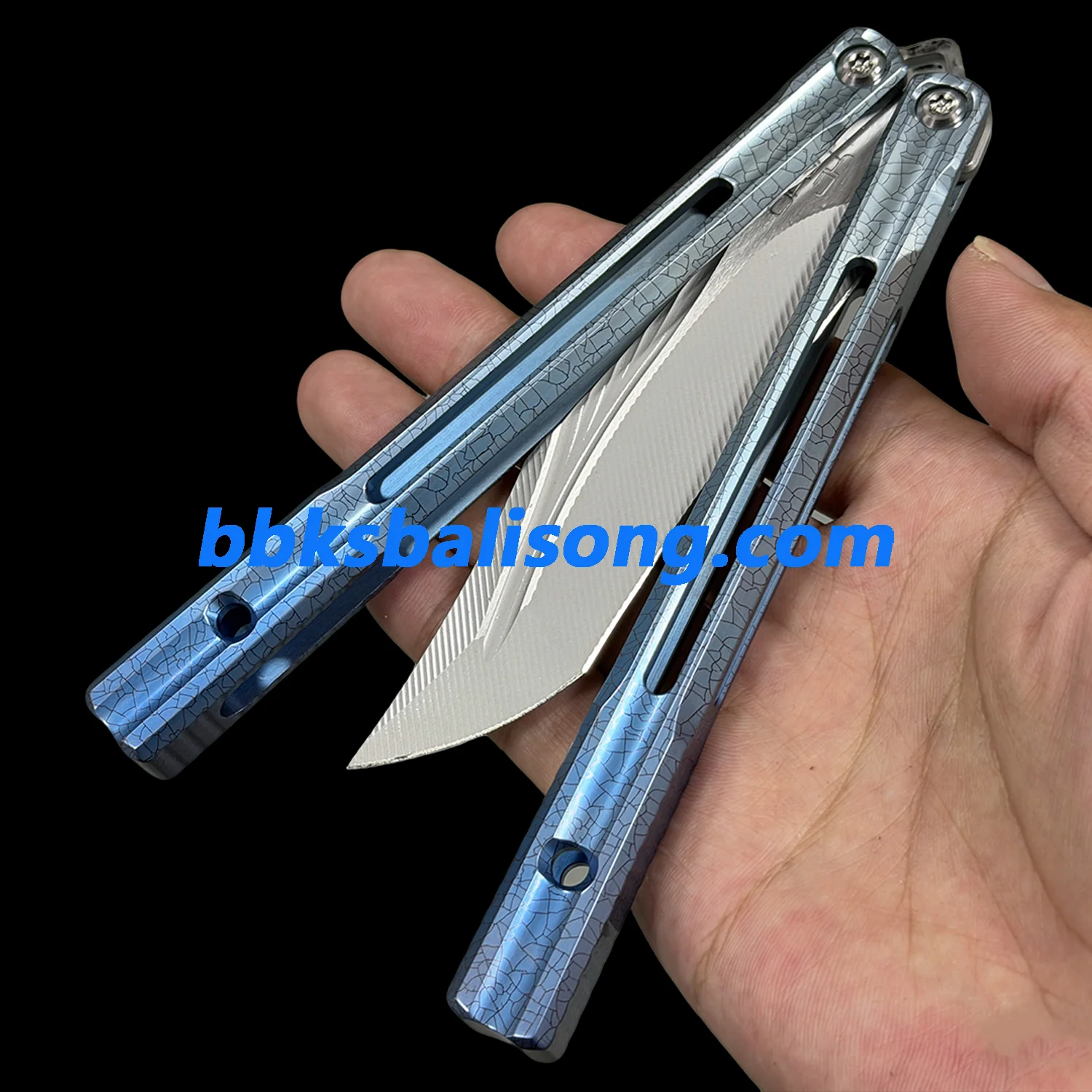 Baliplus Orca V2 Balisong Clone Titanium Handle Bushings System - Image 37