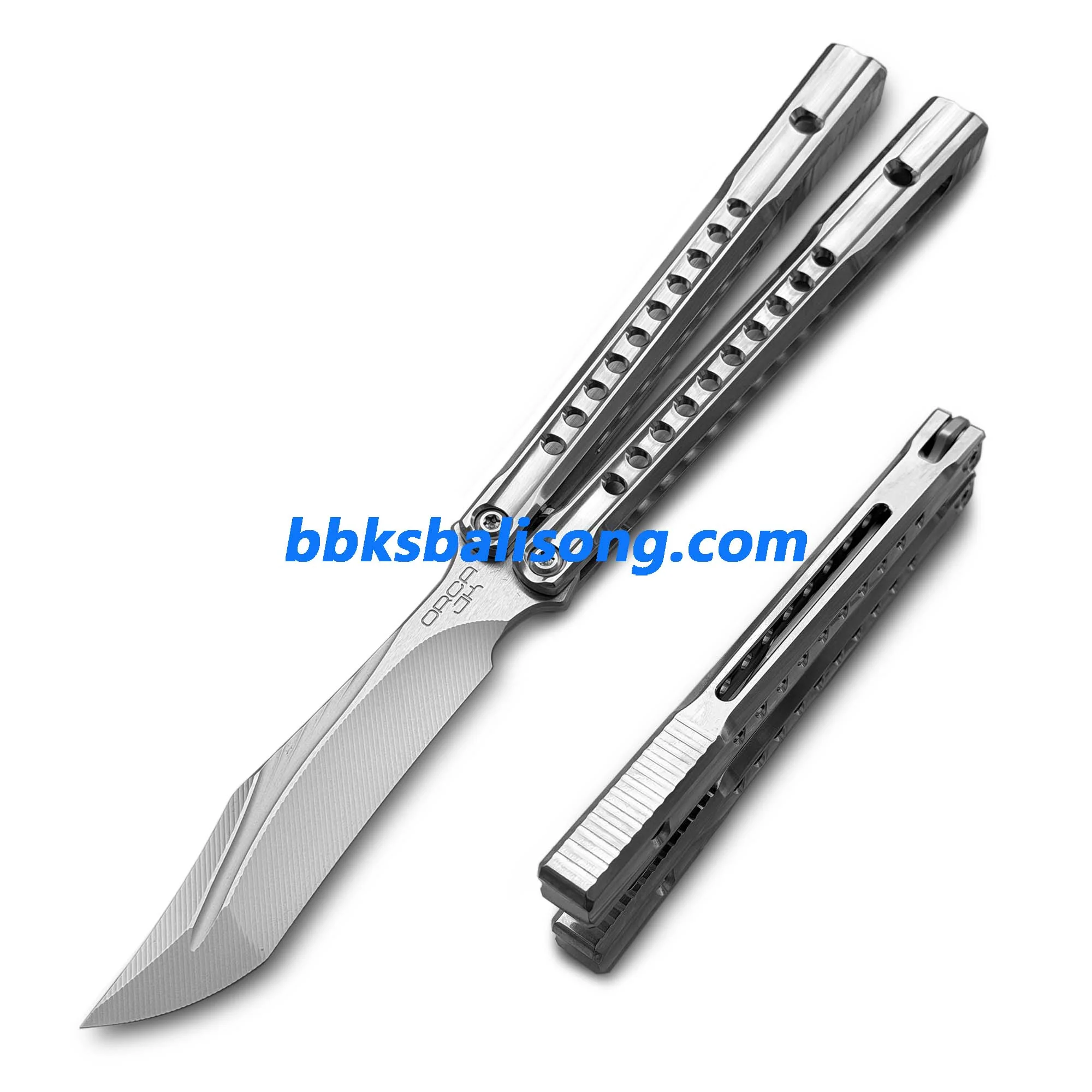 Baliplus Orca V2 Balisong Clone Titanium Handle Bushings System - Image 44