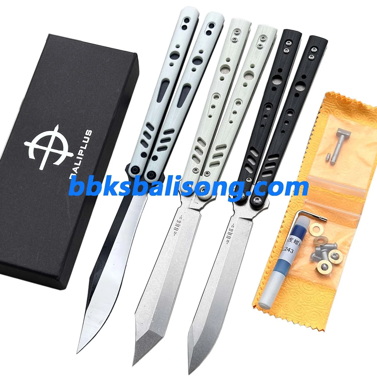 Baliplus Replicant (REP) Live Blade Balisong Clone G10+Titanium Handle - Image 12
