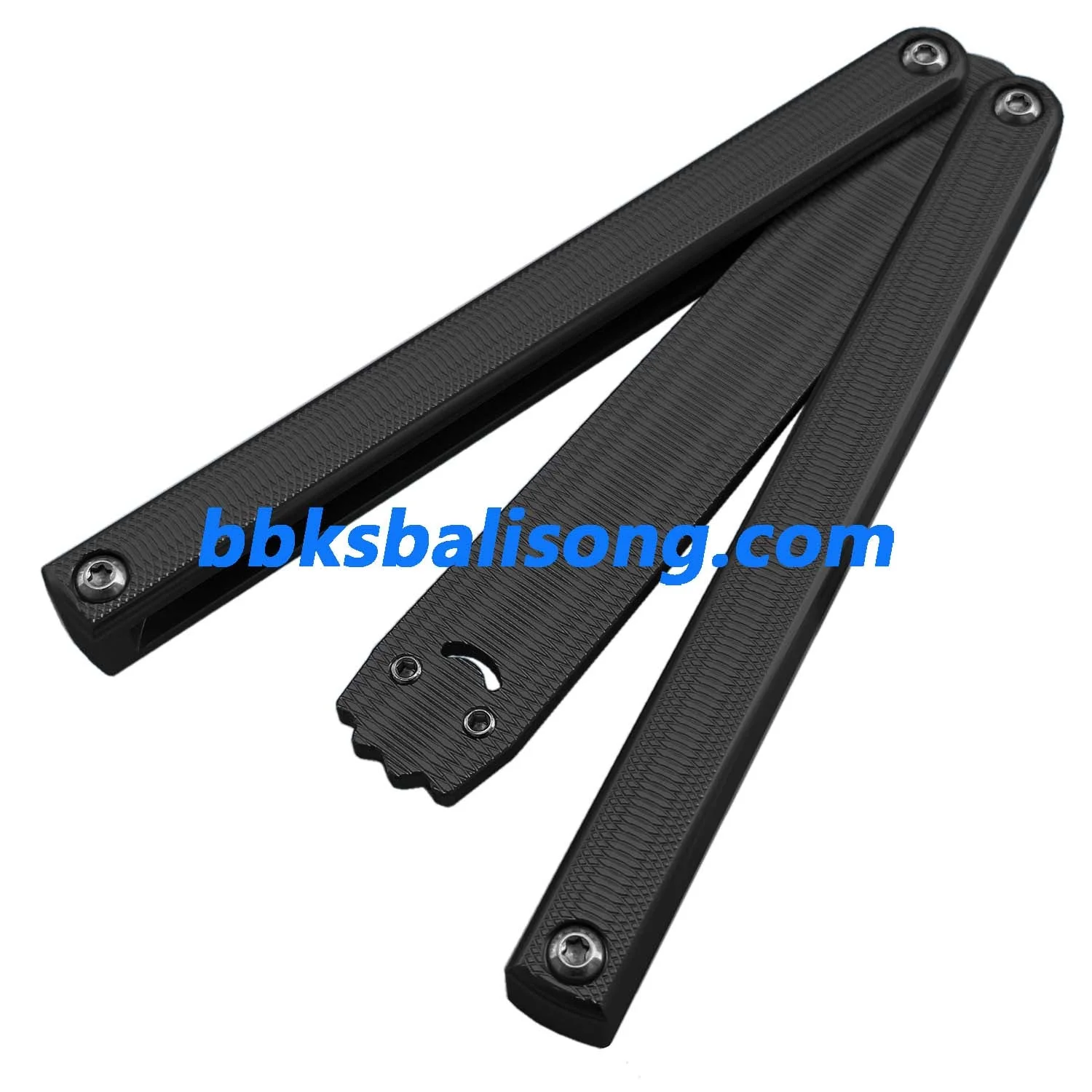 Baliplus Squiddy-AL Balisong Trainer Clone 6061 Aluminum Washer System - Image 8