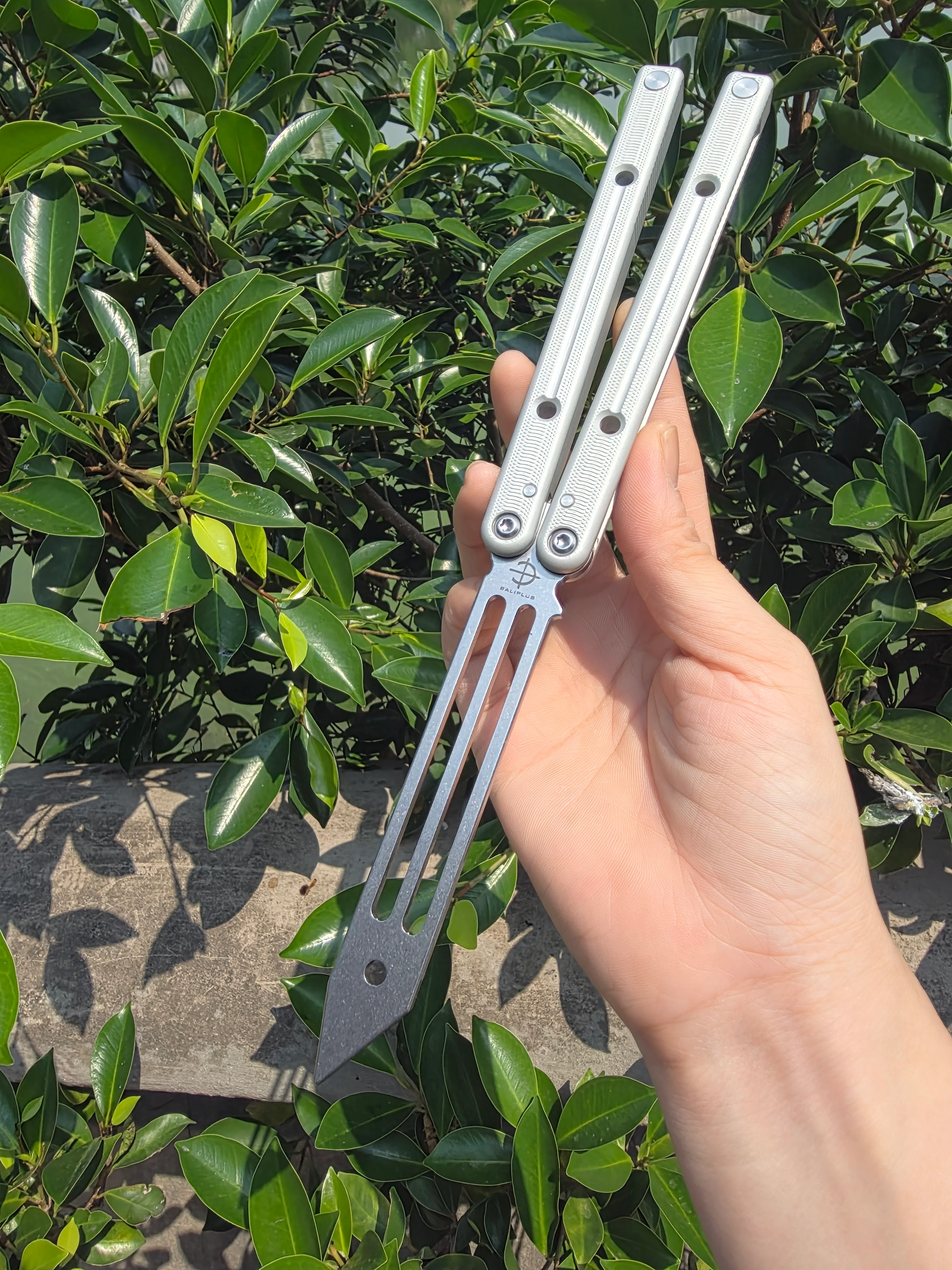 New Baliplus Squidtrainer V4 Balisong Clone 7075 Aluminum - Image 11