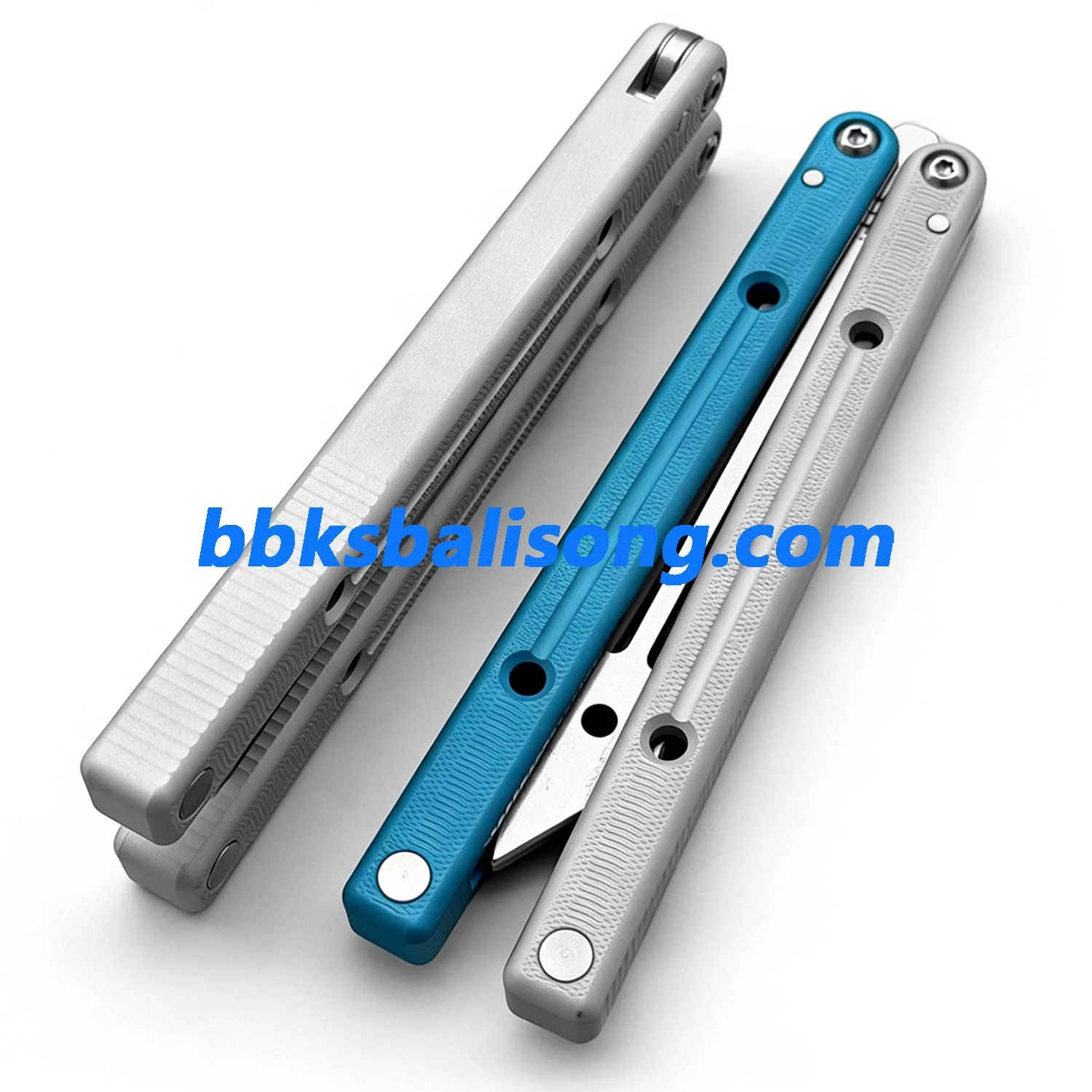 New Baliplus Squidtrainer V4 Balisong Clone 7075 Aluminum - Image 3