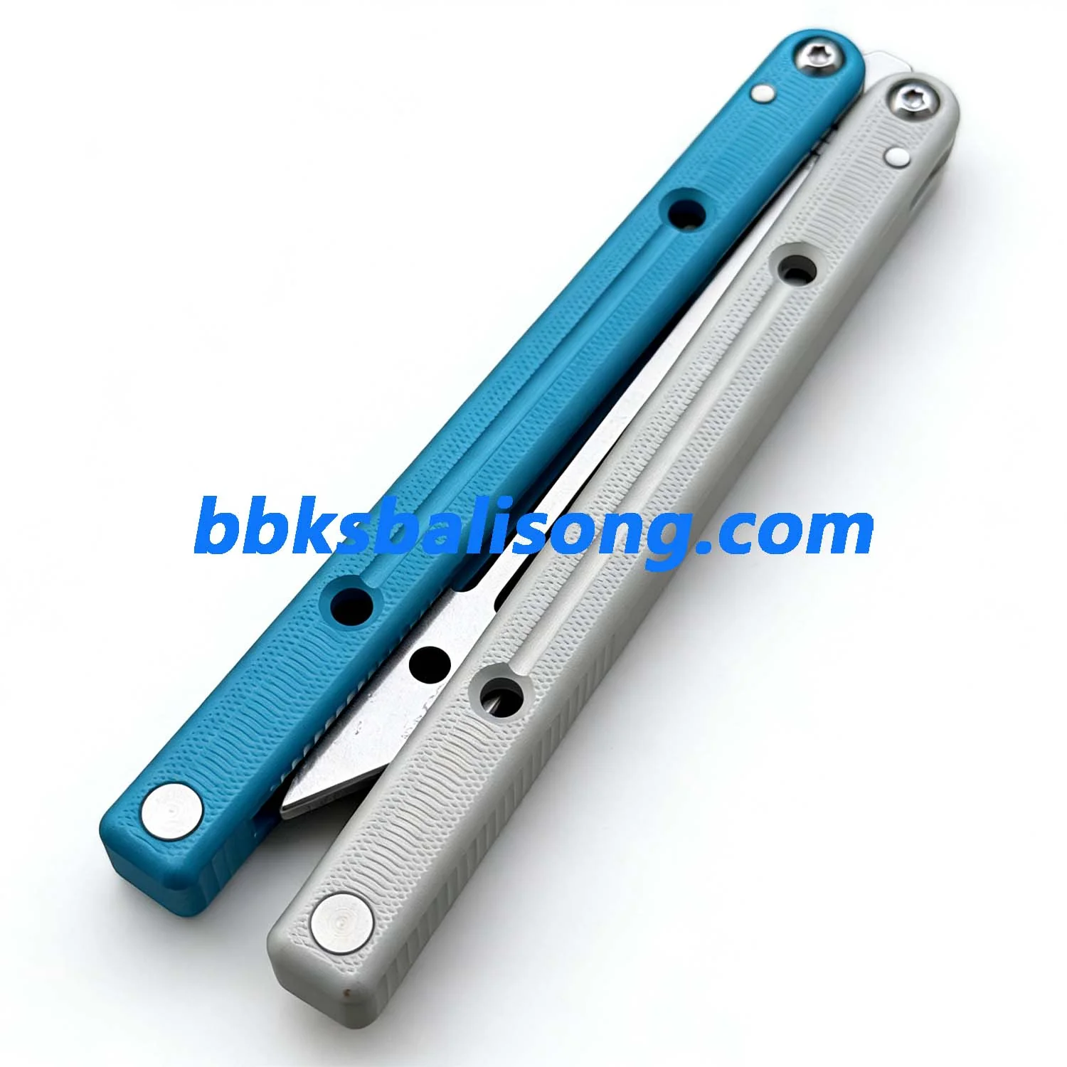 New Baliplus Squidtrainer V4 Balisong Clone 7075 Aluminum - Image 4