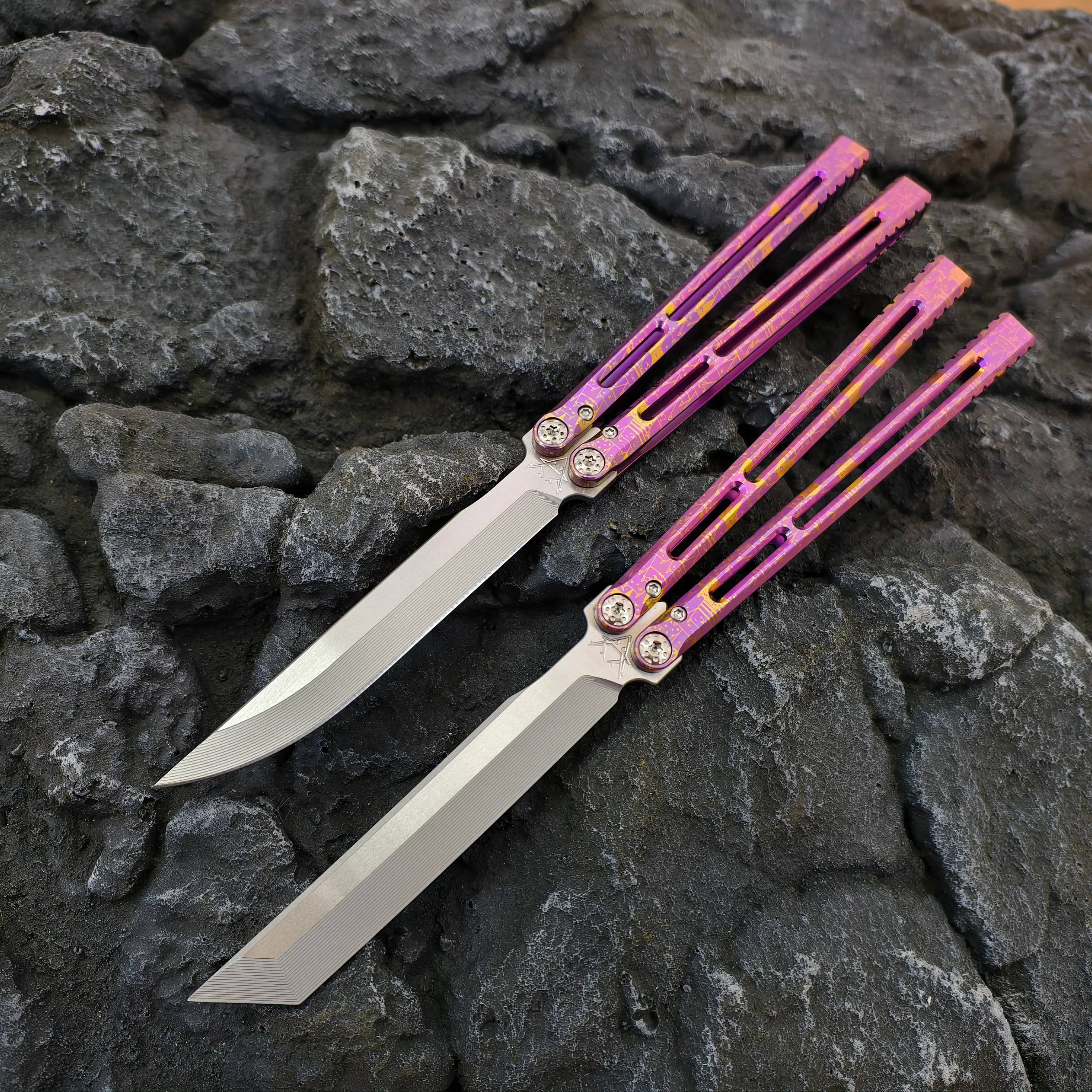 Baliplus Telesto Balisong Clone Titanium Handle - Image 18