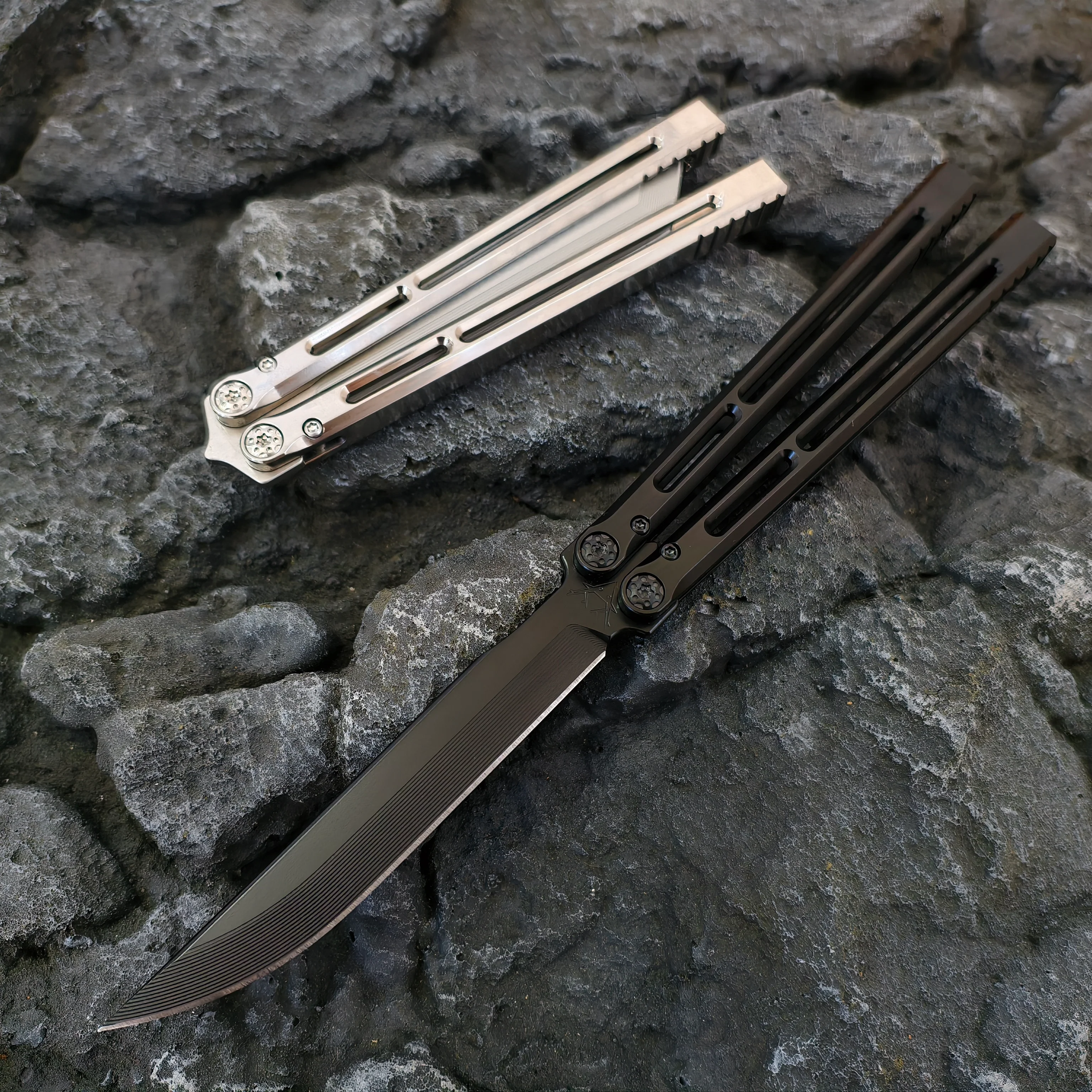 Baliplus Telesto Balisong Clone Titanium Handle - Image 22