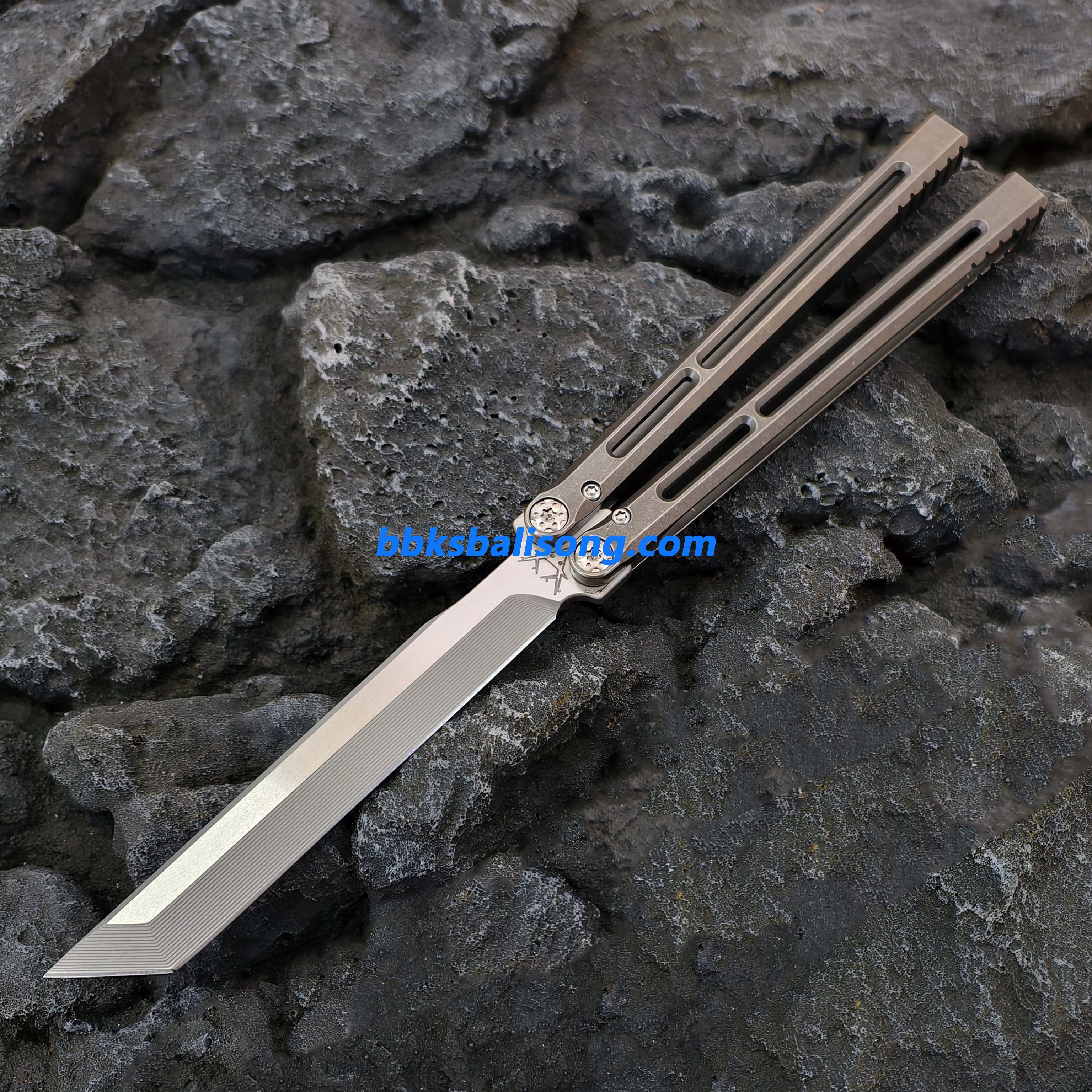 Baliplus Telesto Balisong Clone Titanium Handle - Image 26