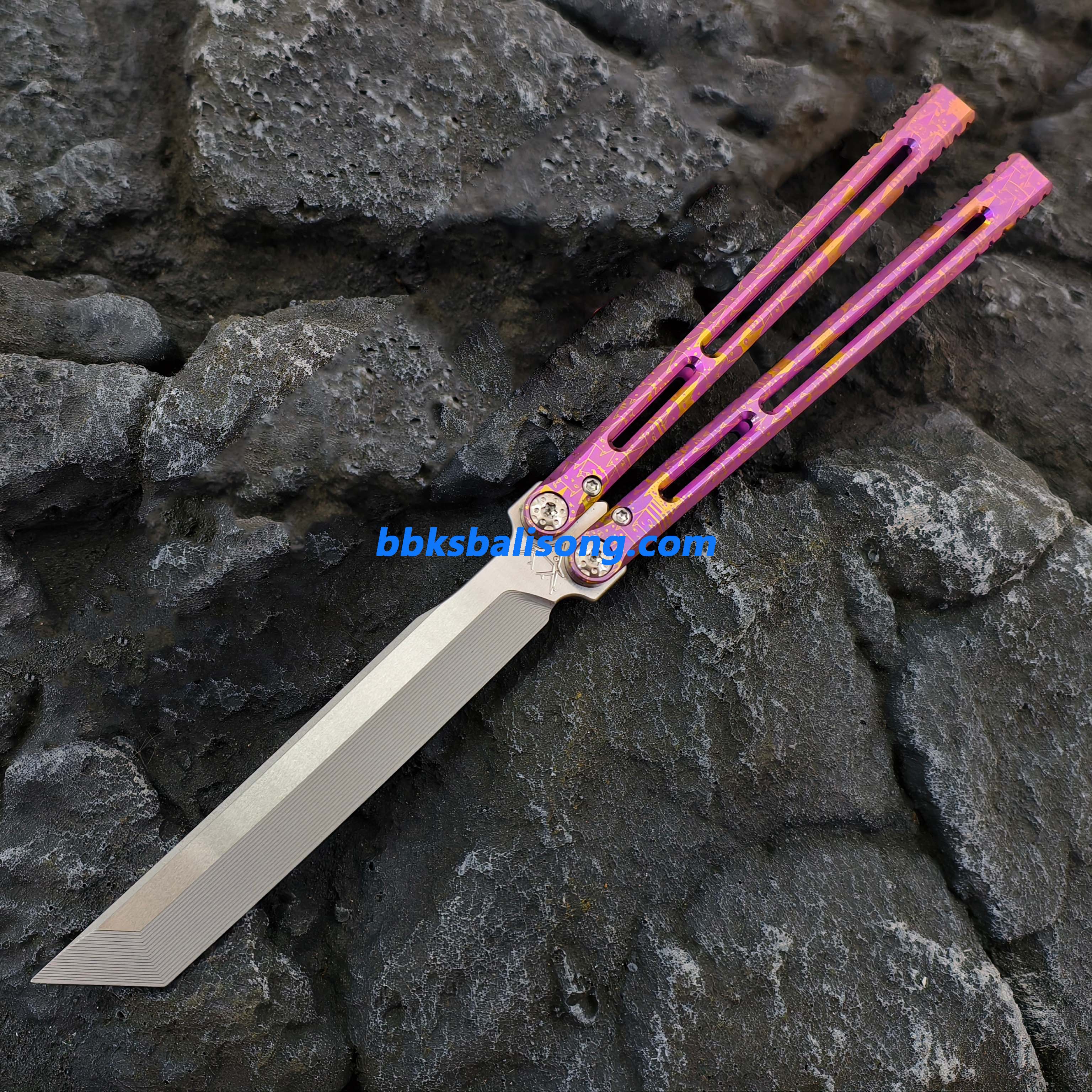 Baliplus Telesto Balisong Clone Titanium Handle - Image 30