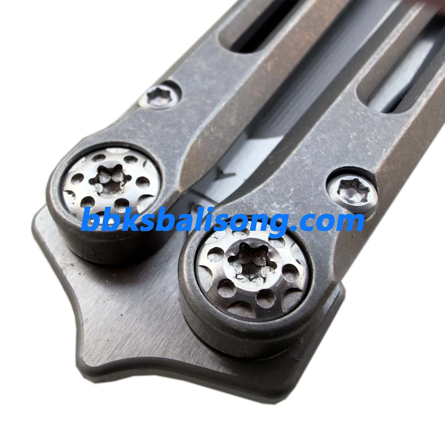 Baliplus Telesto Balisong Clone Titanium Handle - Image 5
