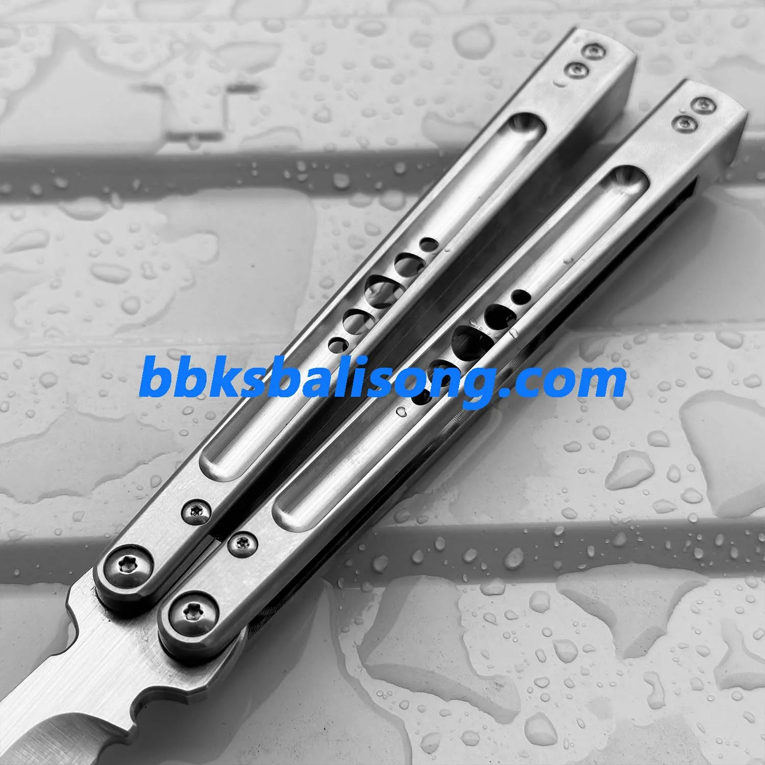 Baliplus Revolution(REVO)Balisong Clone Titanium Hnadle - Image 3