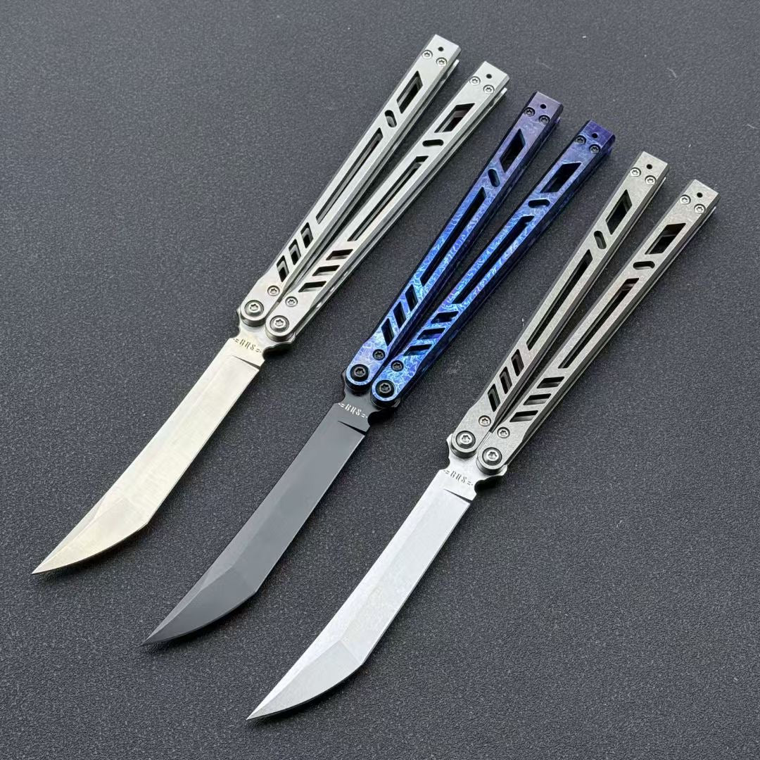 Baliplus Titanium Barebones Balisong Clone - Image 16