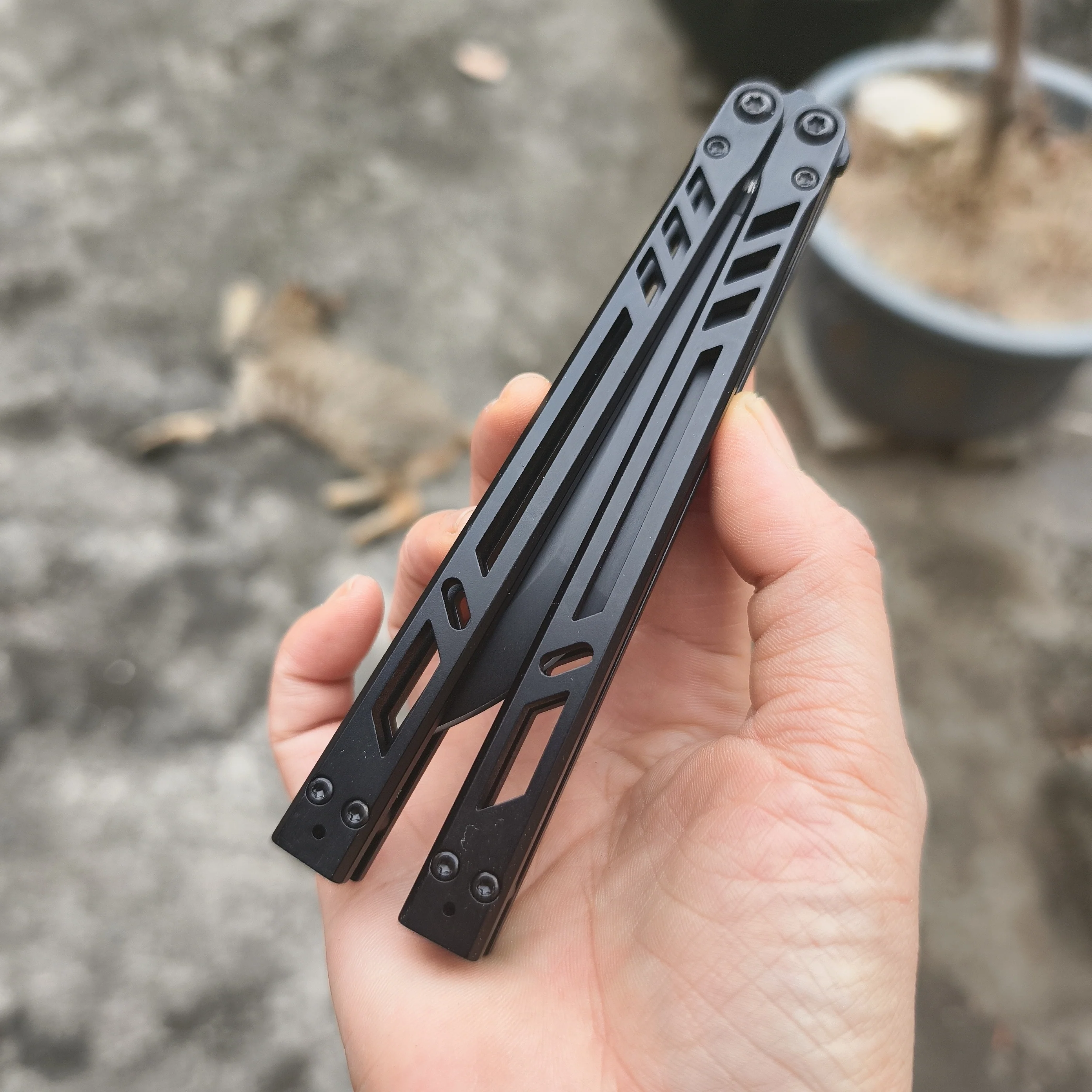 Baliplus Titanium Barebones Balisong Clone - Image 25