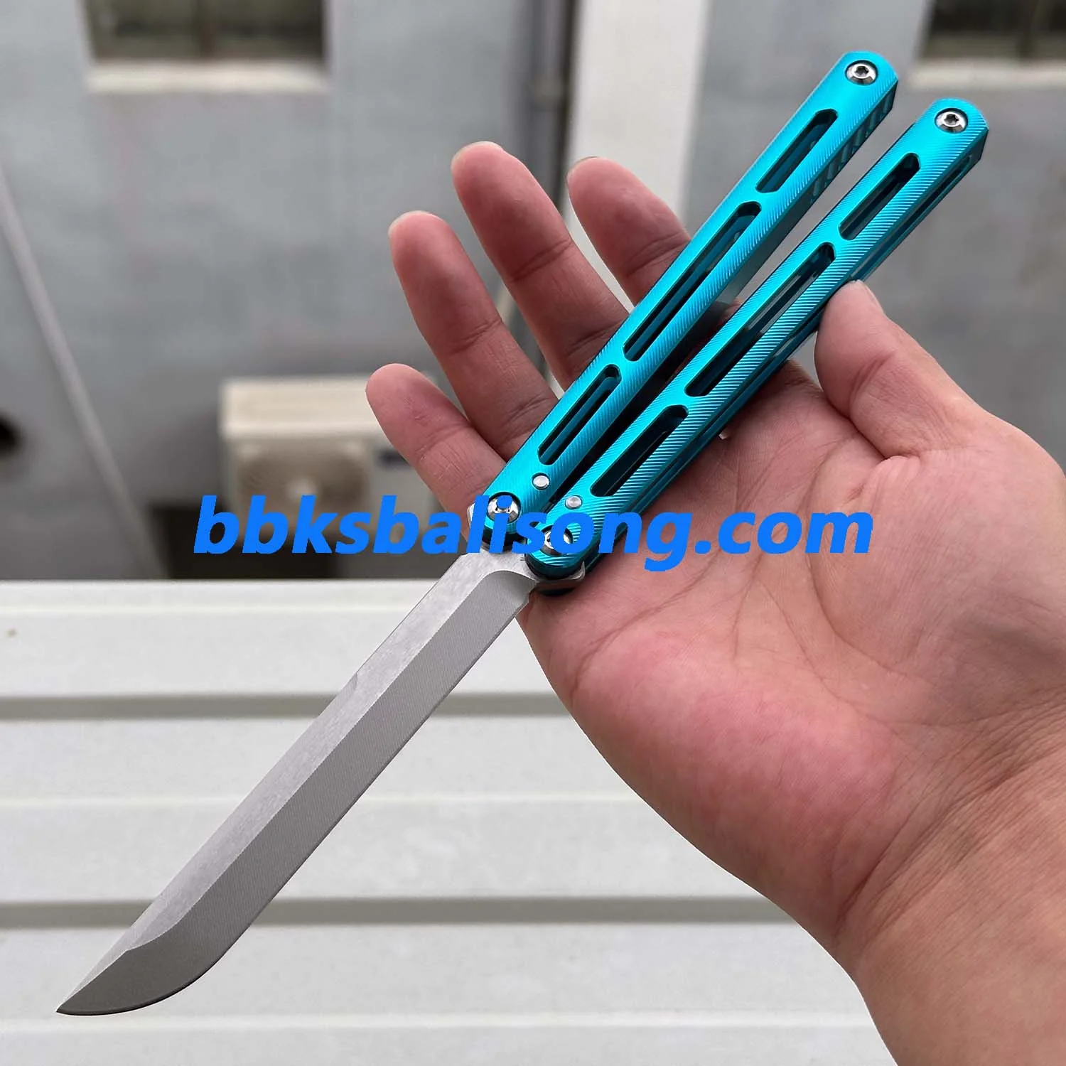 Baliplus Tsunami V4 Balisong Clone 7075 Aluminum Handle - Image 10