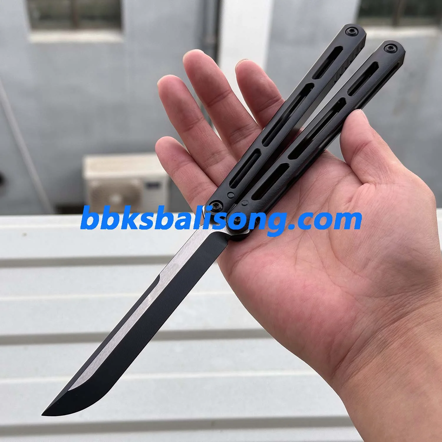 Baliplus Tsunami V4 Balisong Clone 7075 Aluminum Handle - Image 11