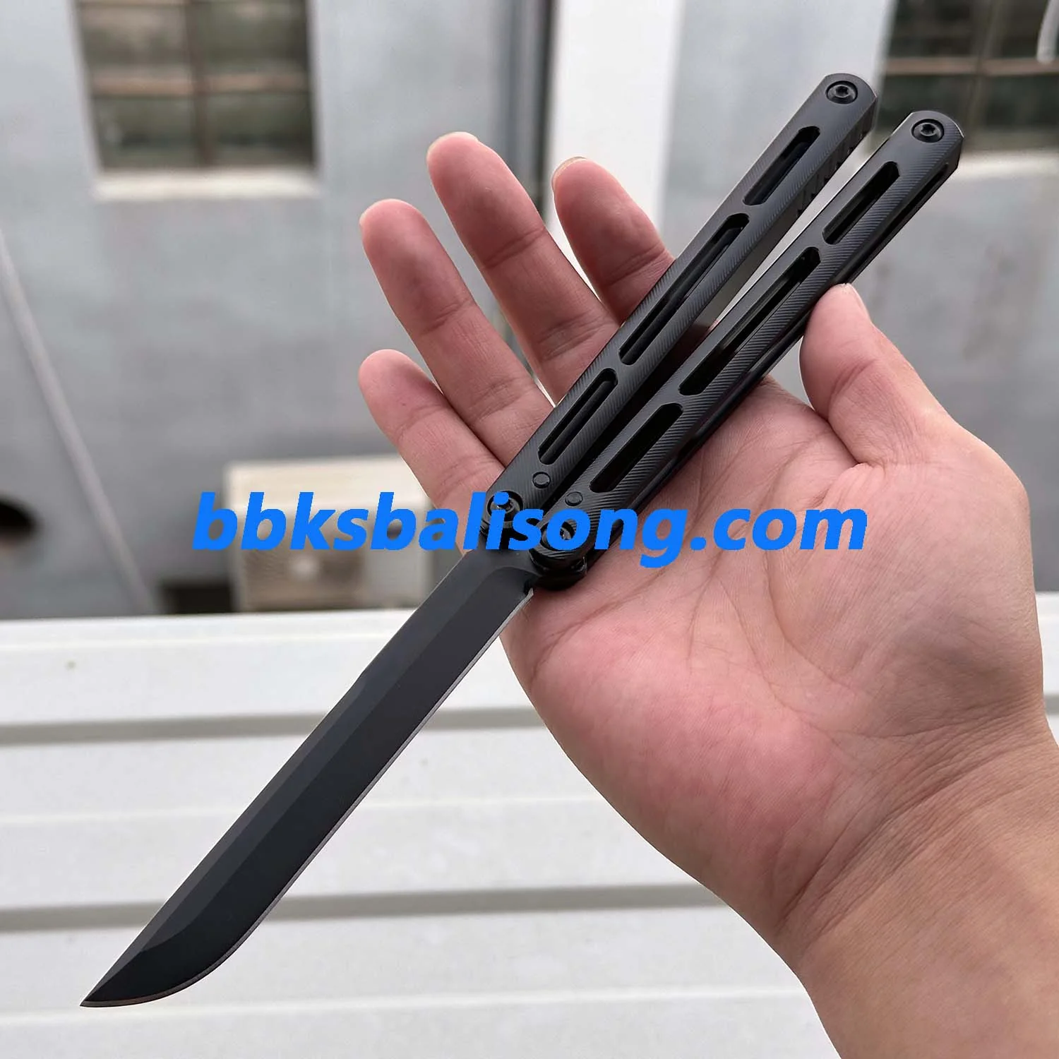 Baliplus Tsunami V4 Balisong Clone 7075 Aluminum Handle - Image 12