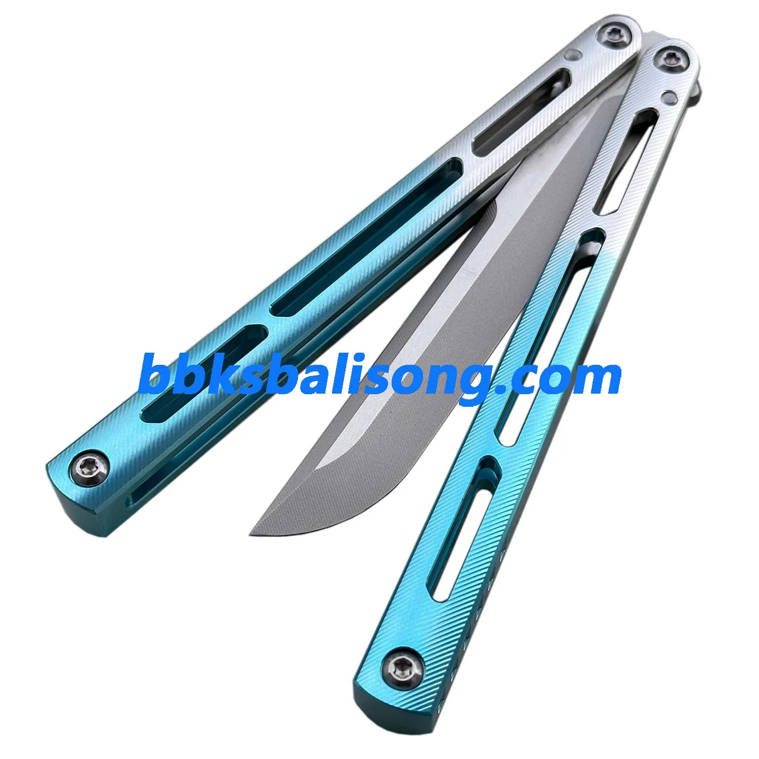 Baliplus Tsunami V4 Balisong Clone 7075 Aluminum Handle - Image 7