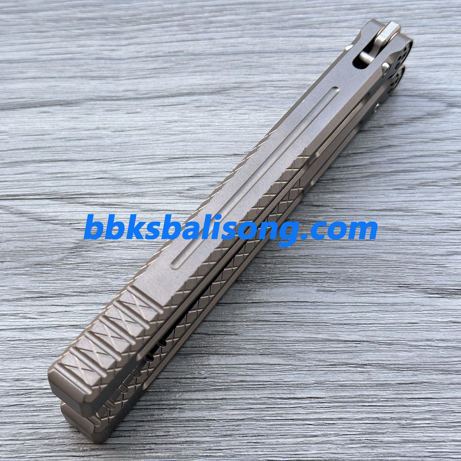 BaliX Telesto Clone Balisong Titanium Handle - Image 13