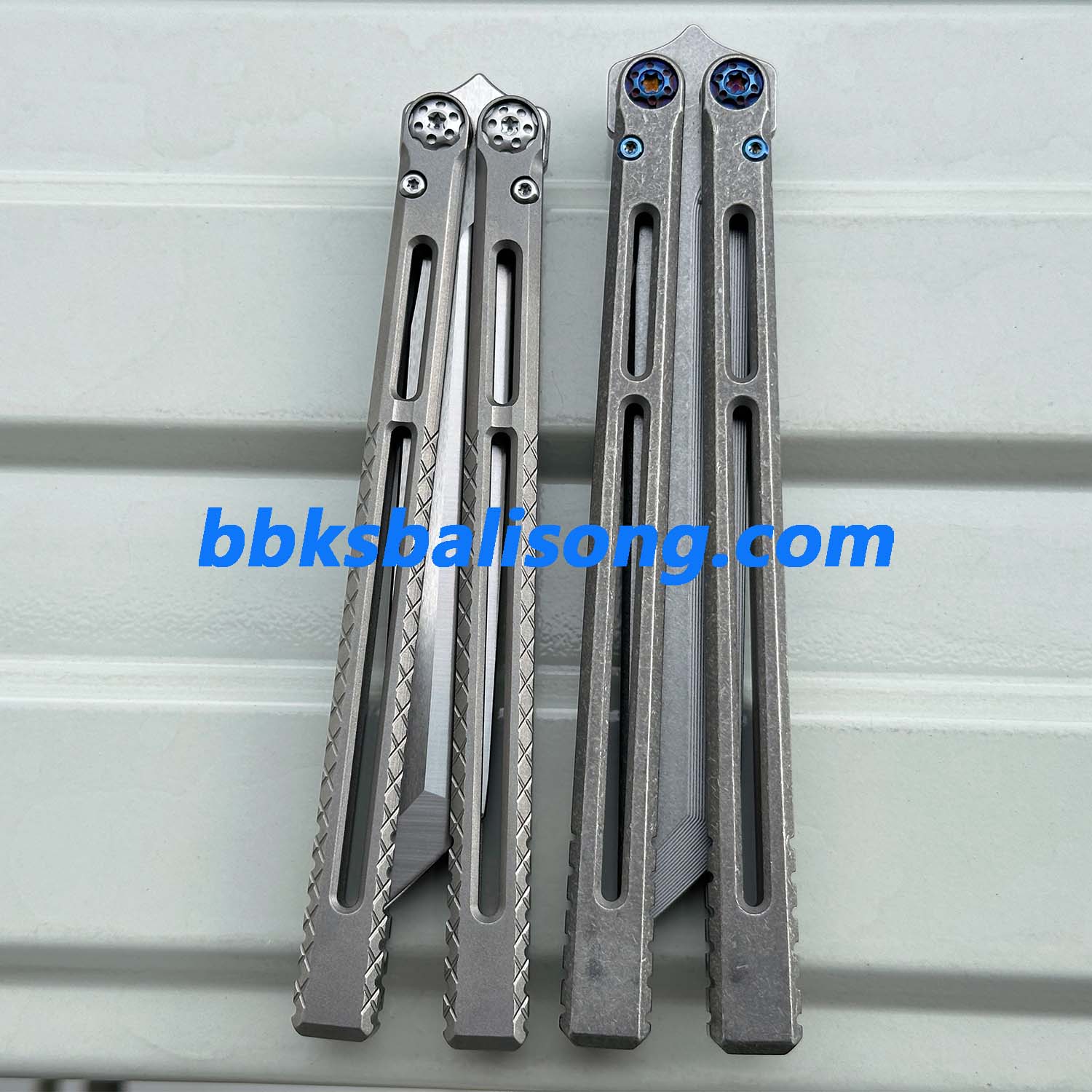 BaliX Telesto Clone Balisong Titanium Handle - Image 19