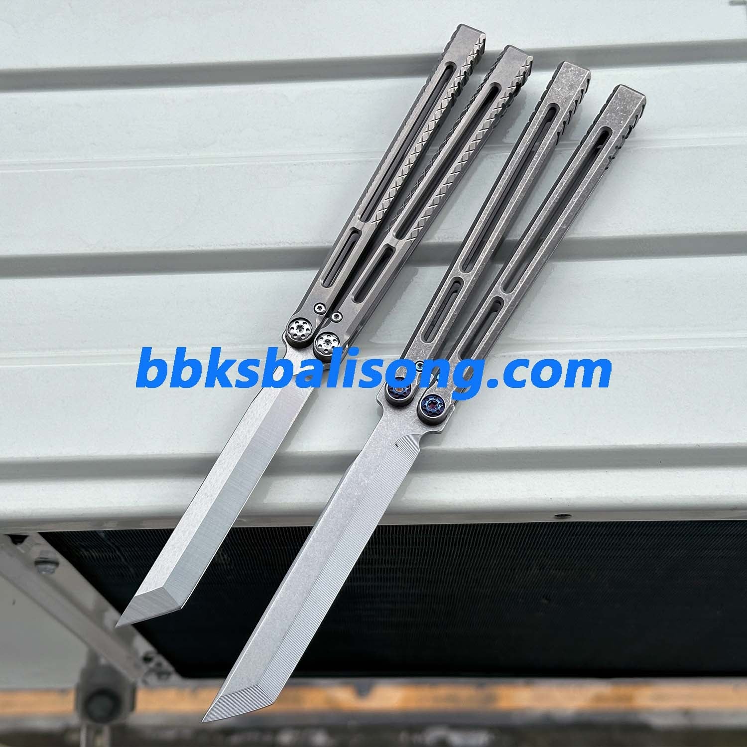 BaliX Telesto Clone Balisong Titanium Handle - Image 20