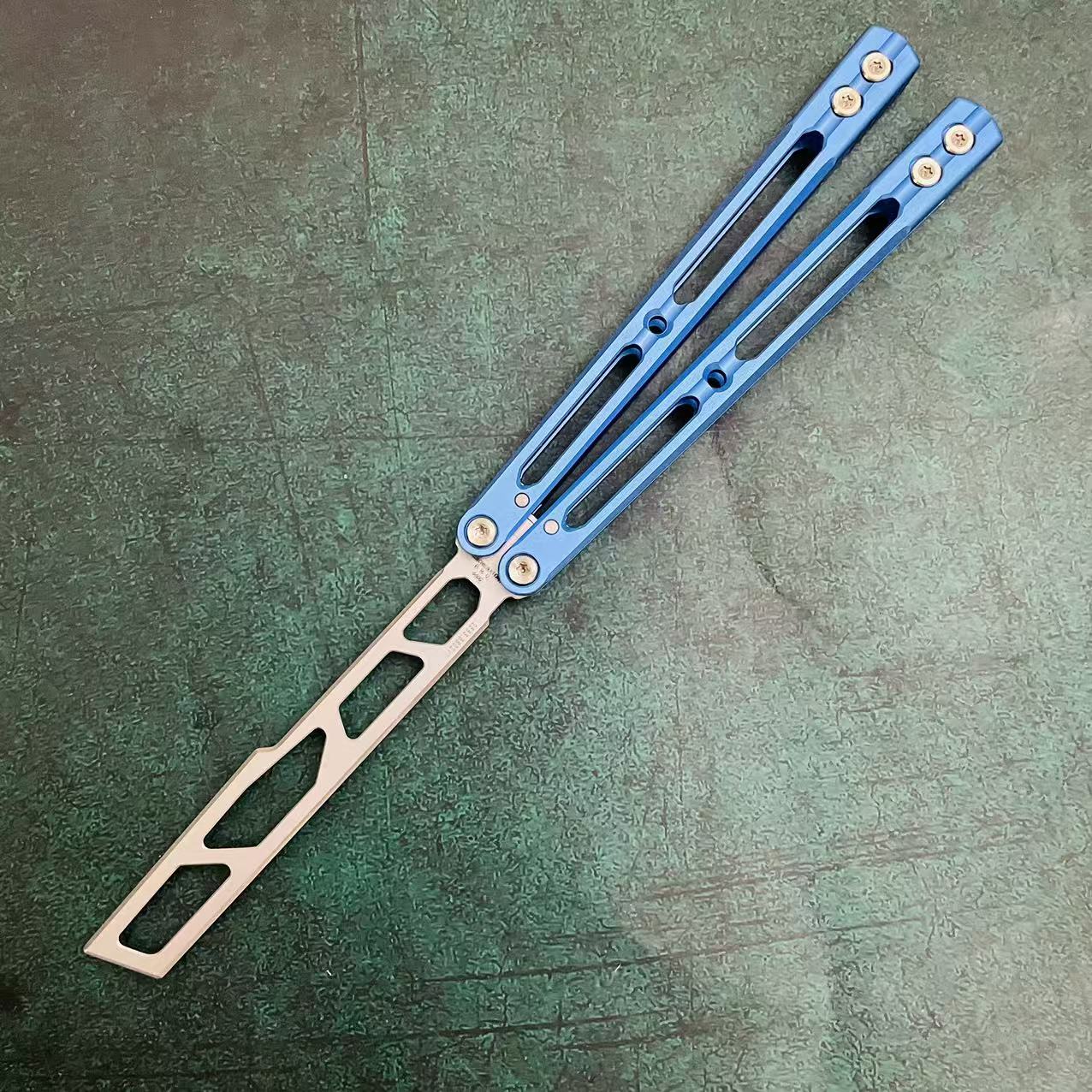 Banshu 8802 Original Balisong 7075 Aluminum Handle - Image 12