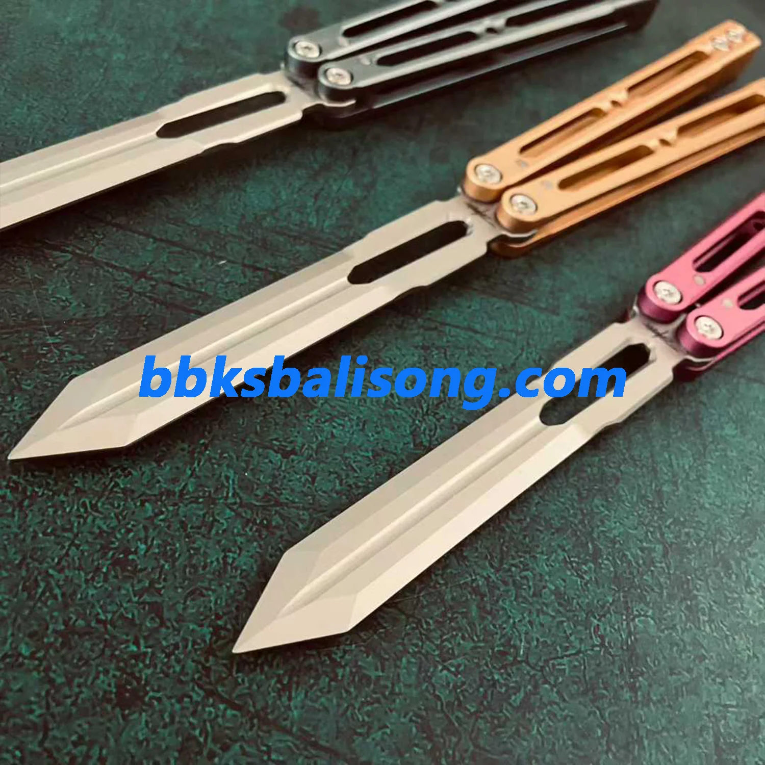 Banshu 8802 Original Balisong 7075 Aluminum Handle - Image 8