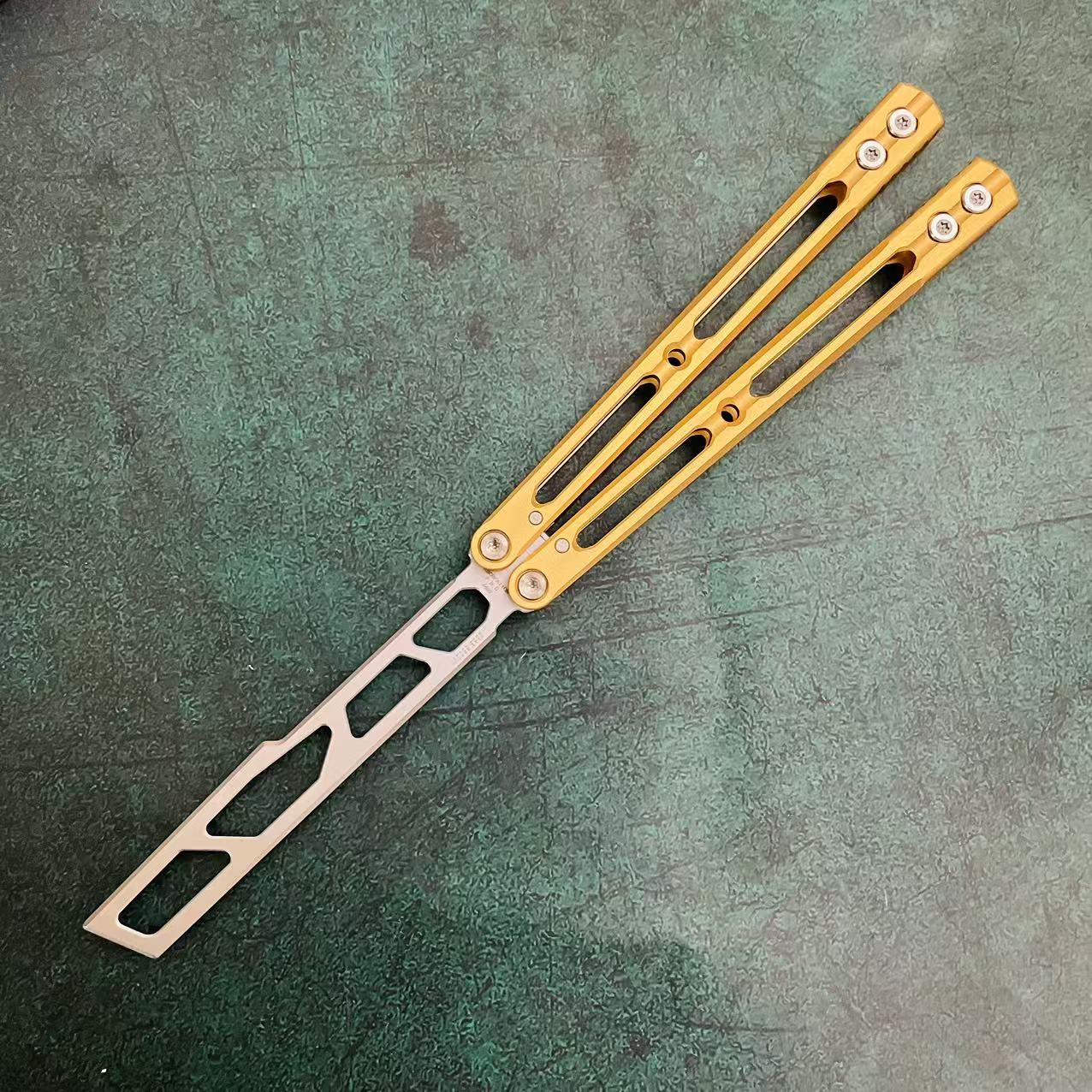 Banshu 8802 Original Balisong 7075 Aluminum Handle - Image 9