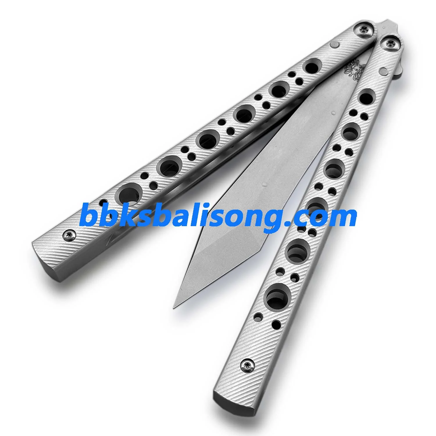Banshu BM67 Balisong Clone 7075 Aluminum Handle Bushings System - Image 4