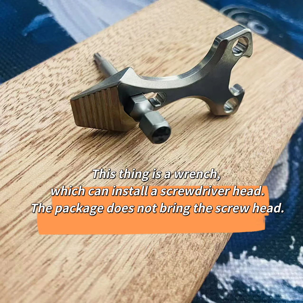 Banshu Chioni Balisong Clone Titanium Handle False Edge - Image 15
