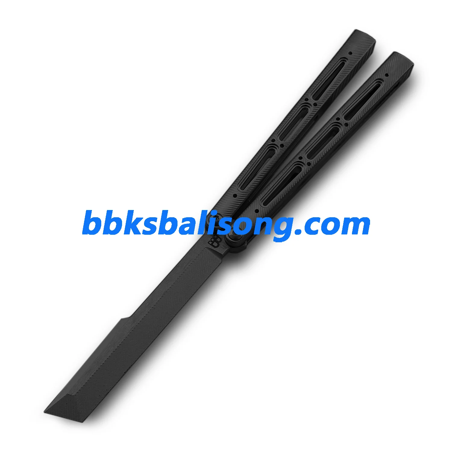 Banshu Chioni Balisong Clone Titanium Handle False Edge - Image 8