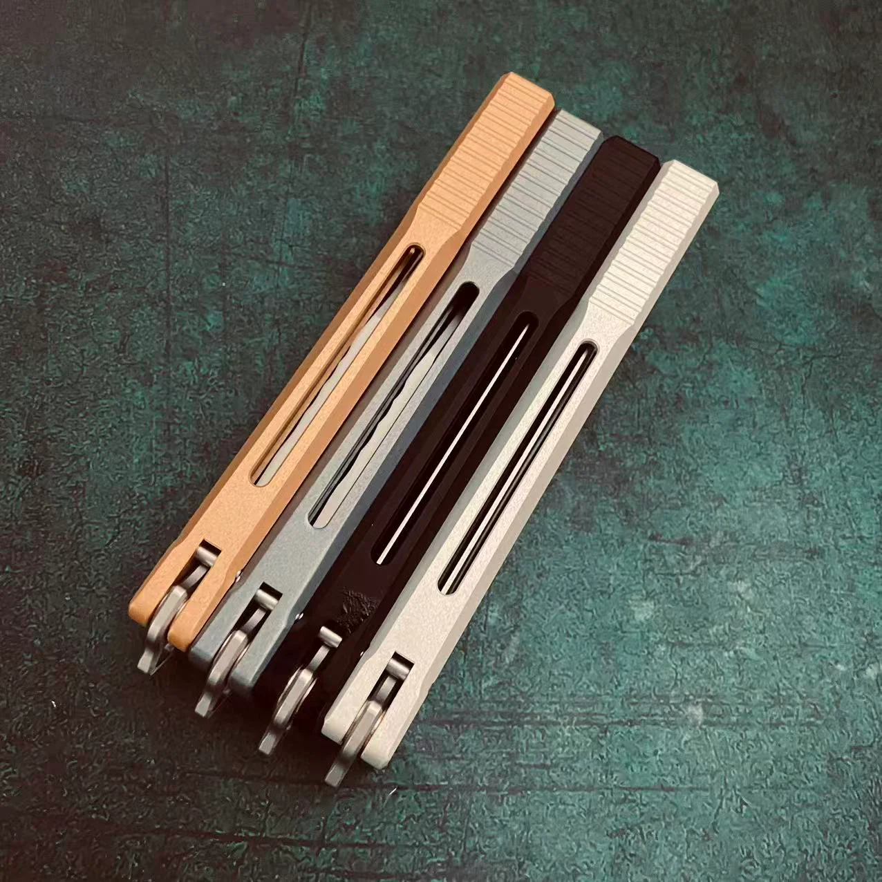 Banshu Orca V2 Balisong Clone 7075 Aluminum Handle - Image 12