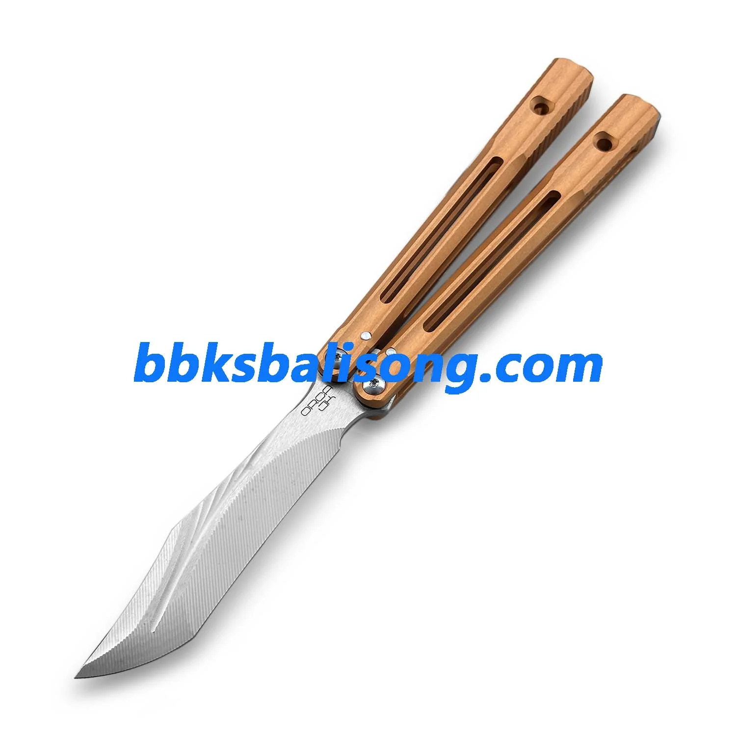 Banshu Orca V2 Balisong Clone 7075 Aluminum Handle - Image 19