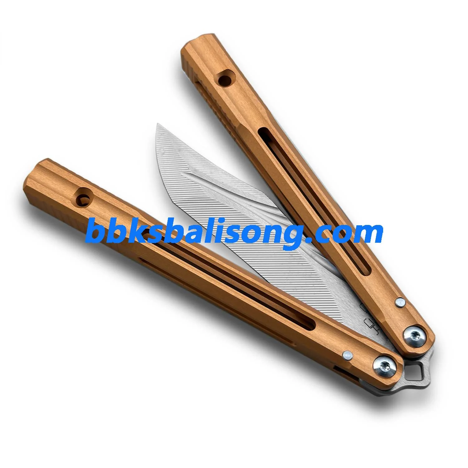 Banshu Orca V2 Balisong Clone 7075 Aluminum Handle - Image 2