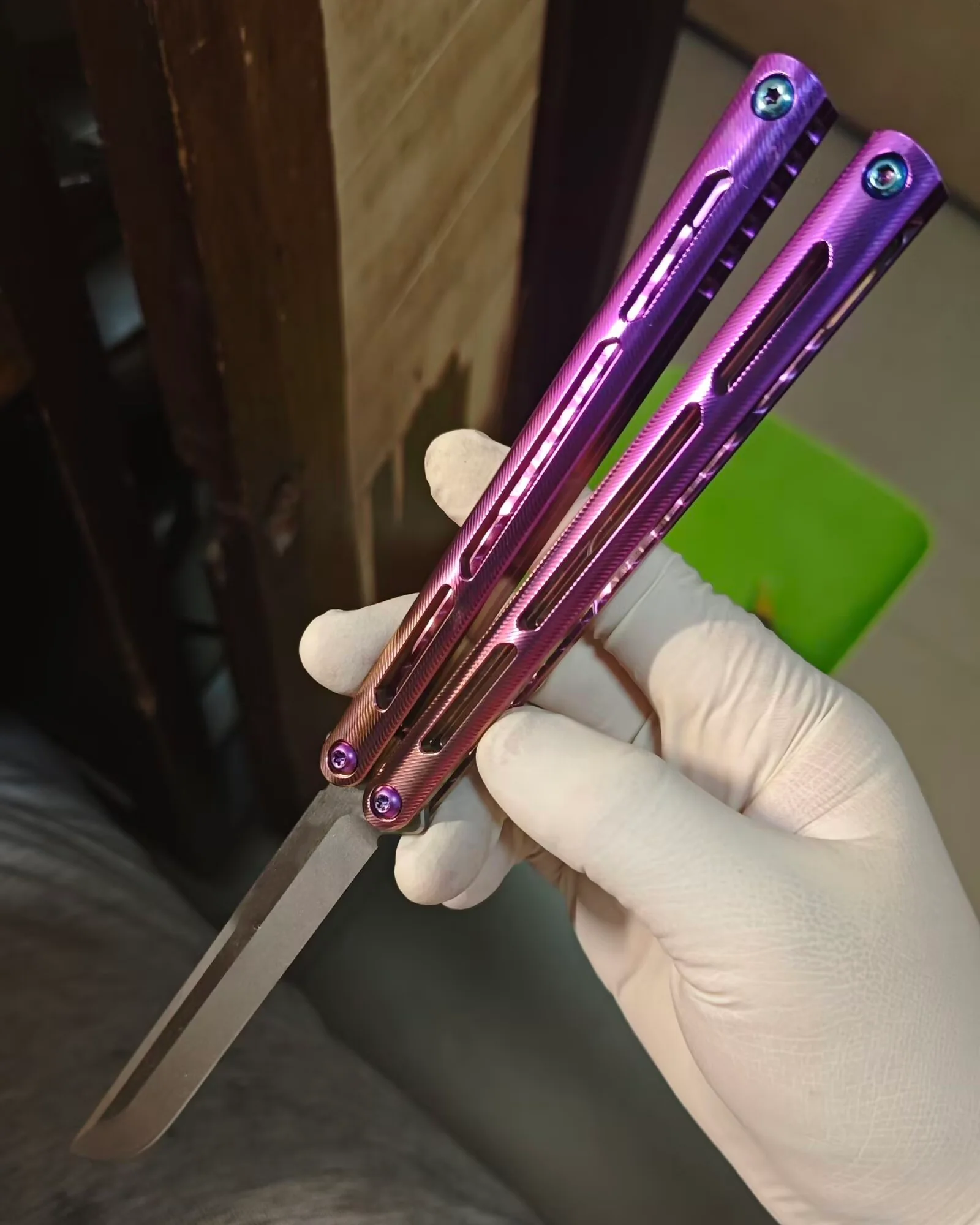 BBKS‘s Anodization Service For Titanium Balisong - Image 4