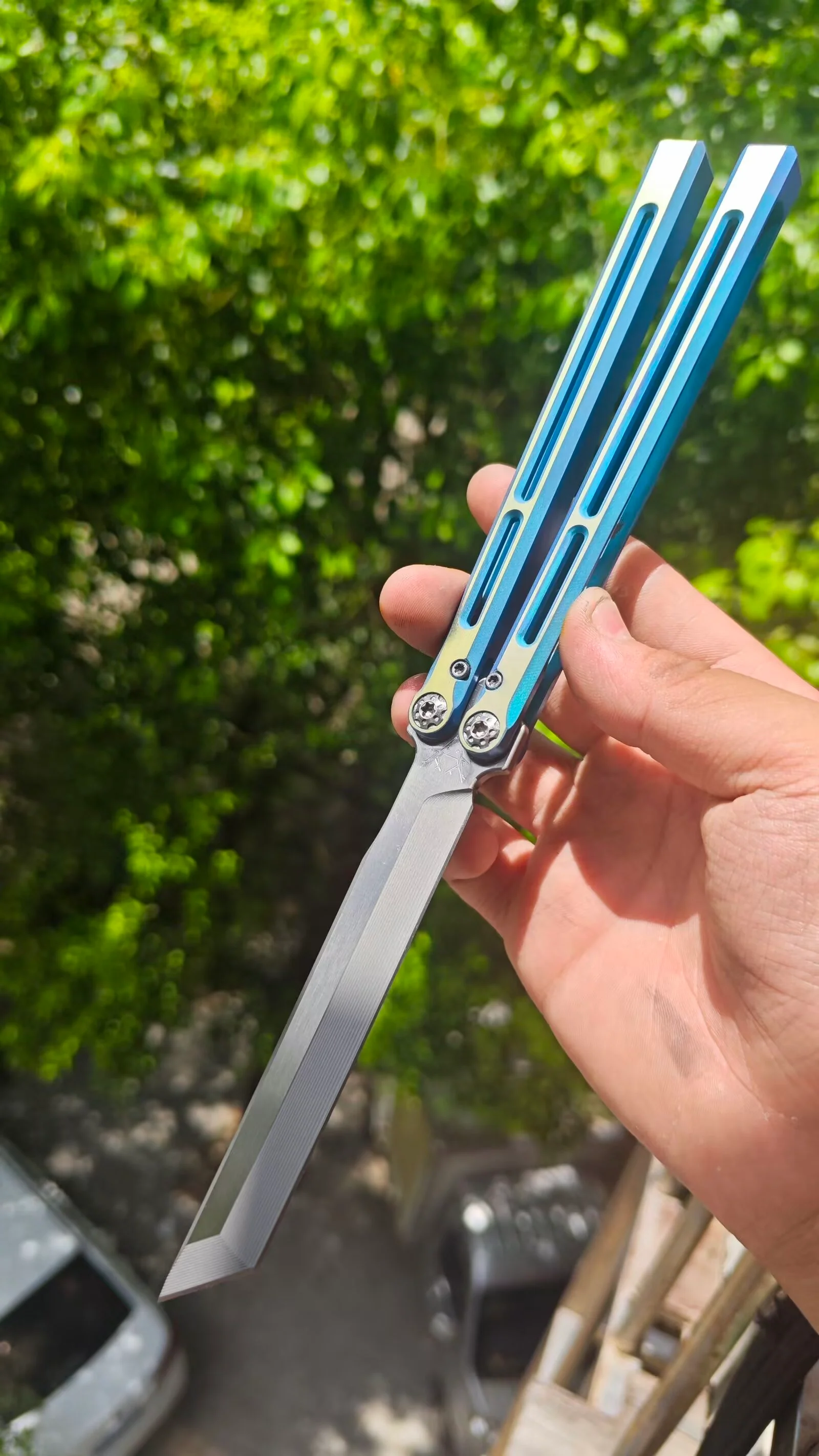 BBKS‘s Anodization Service For Titanium Balisong - Image 8