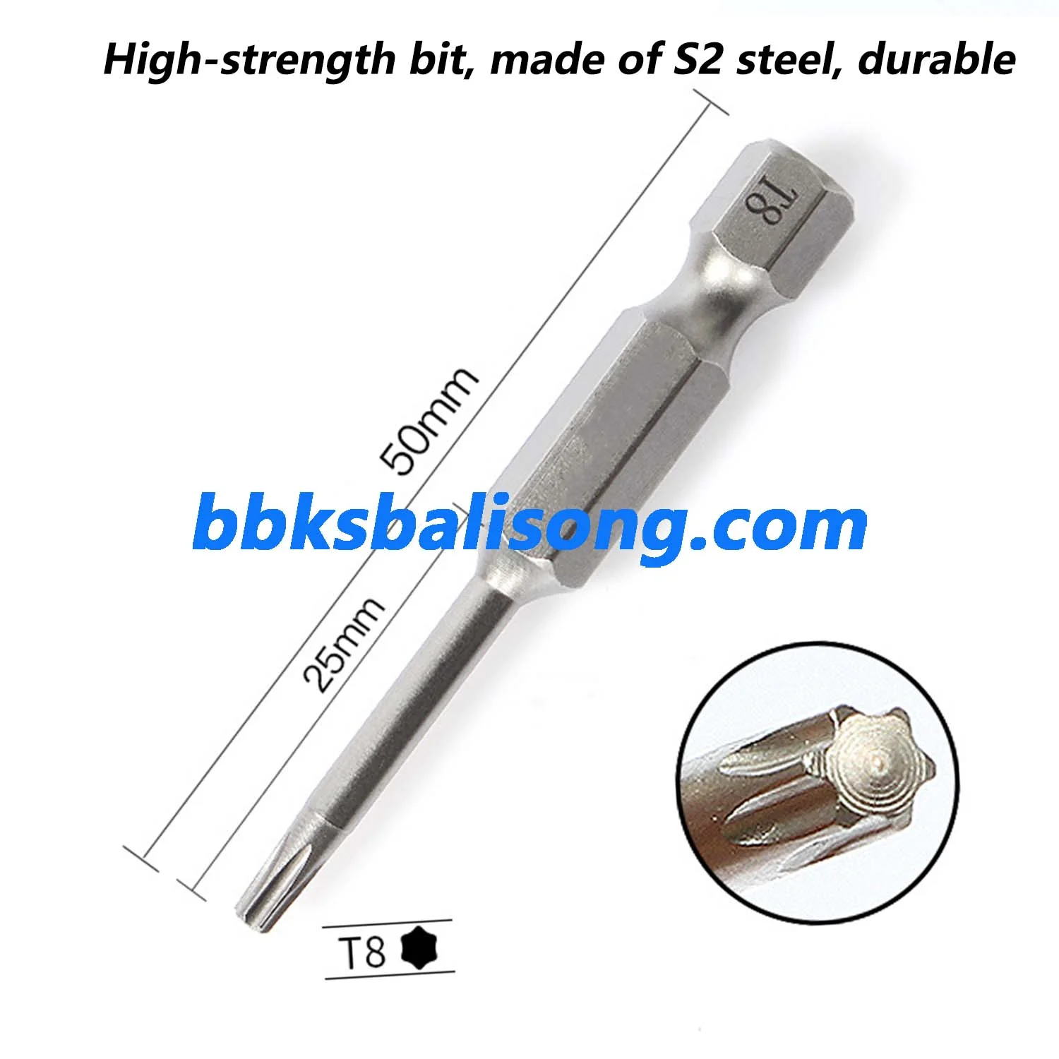 BBKS Screwdriver Set High-Strength T8 T10 Bits - Image 7