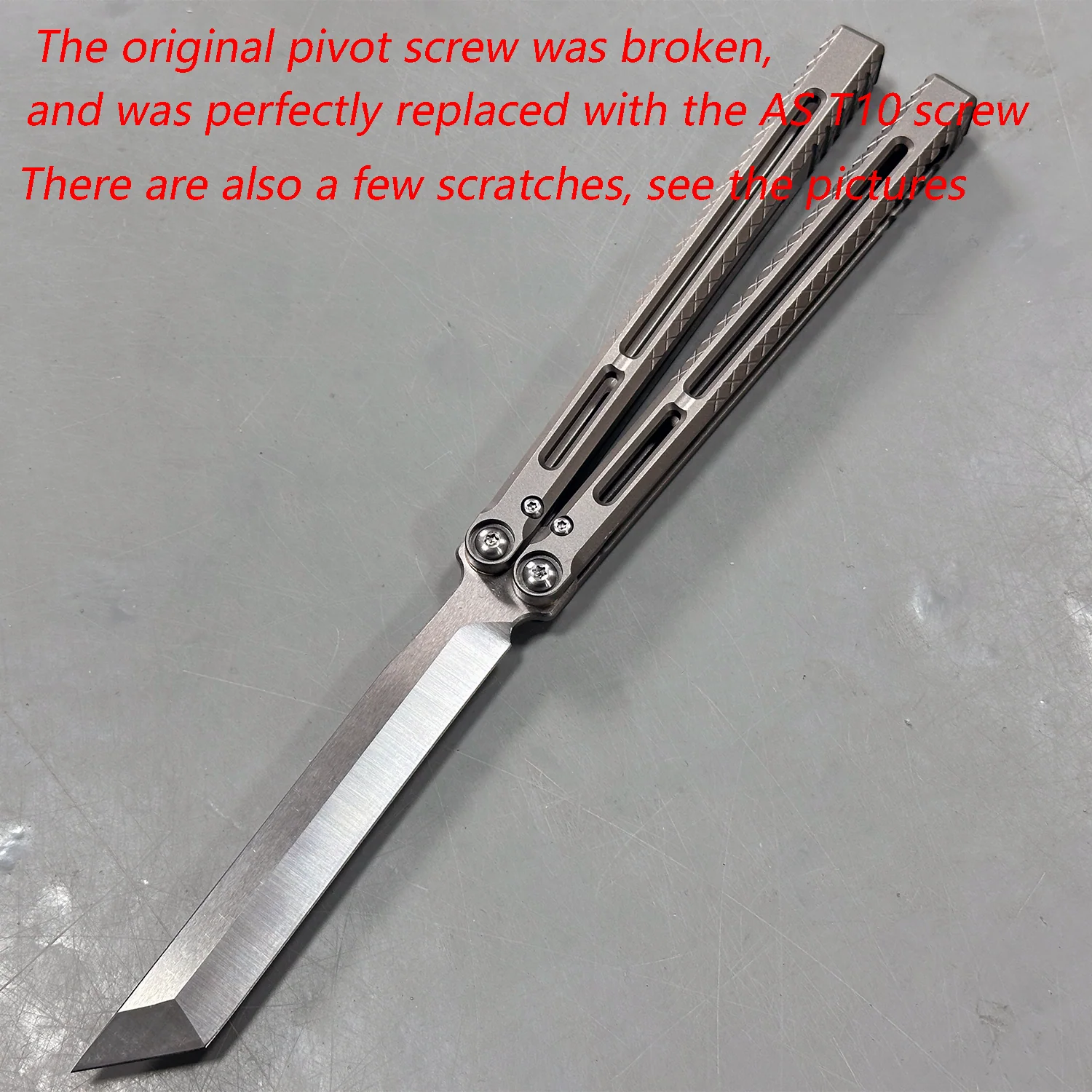 BBKSbalisong Clearance items or Second-hand items or Balisong blade - Image 48