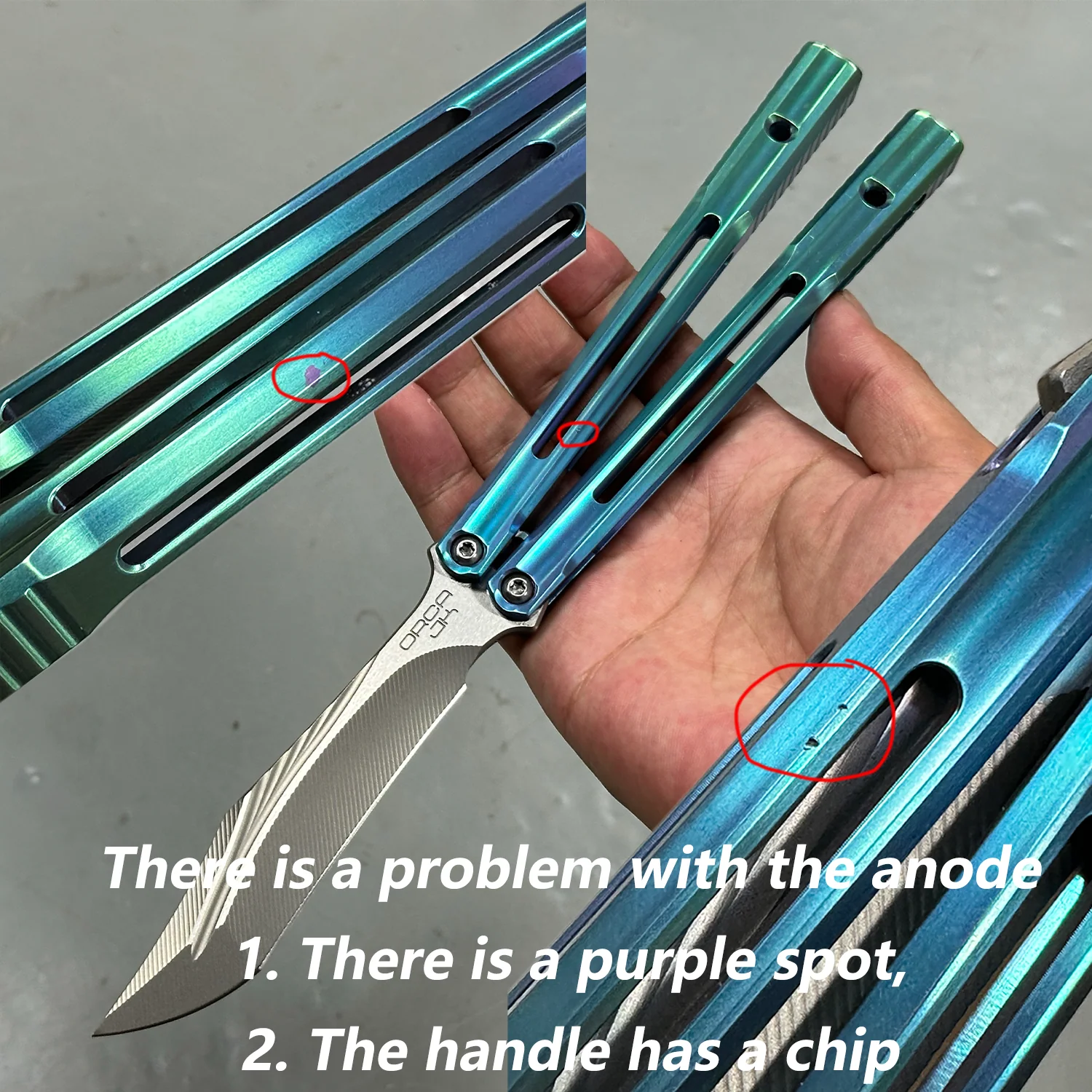 BBKSbalisong Clearance items or Second-hand items or Balisong blade - Image 60