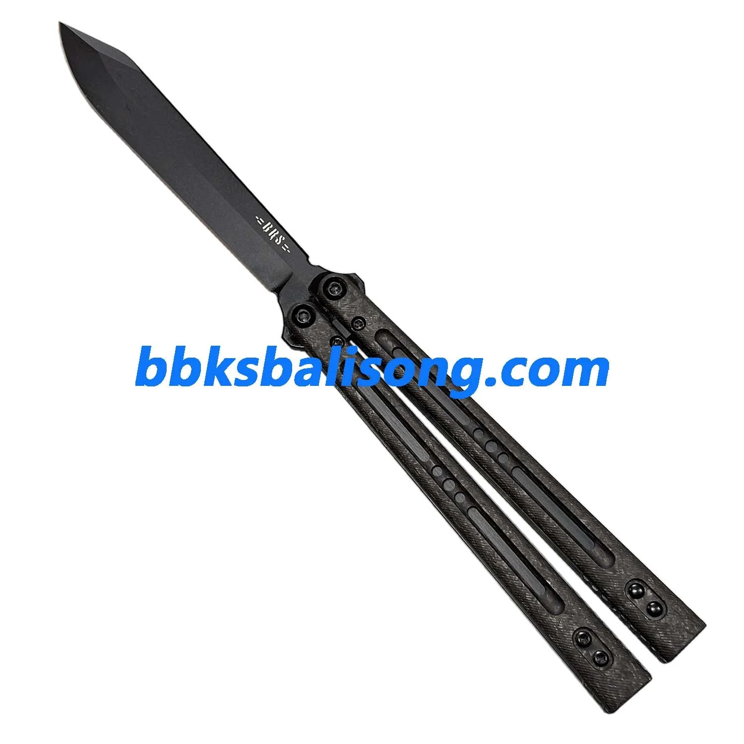 Carbon Fiber Scales For Baliplus or ARMED SHARK Replicant Balisong Clone - Image 5