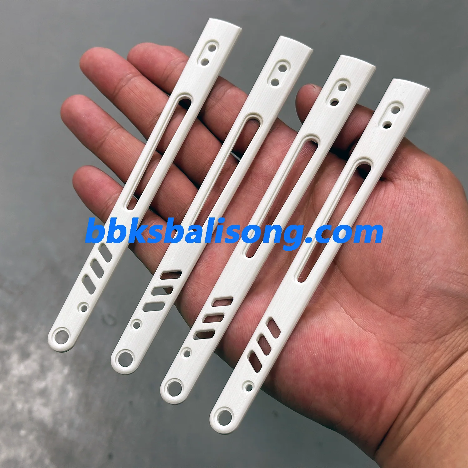 Carbon Fiber Scales For Baliplus or ARMED SHARK Replicant Balisong Clone - Image 9