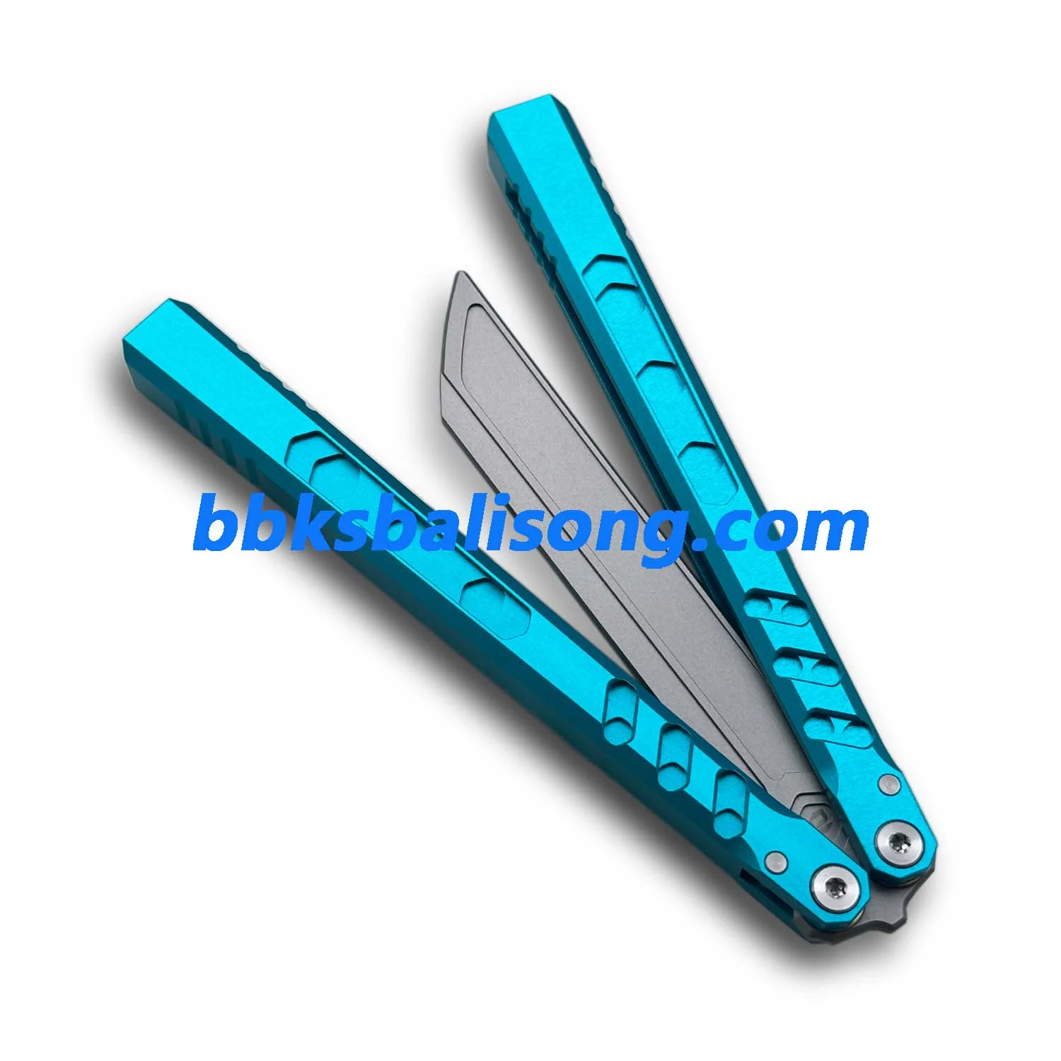 Cold Blade Hex Balisong Clone 7075 Aluminum Bushings System - Image 3