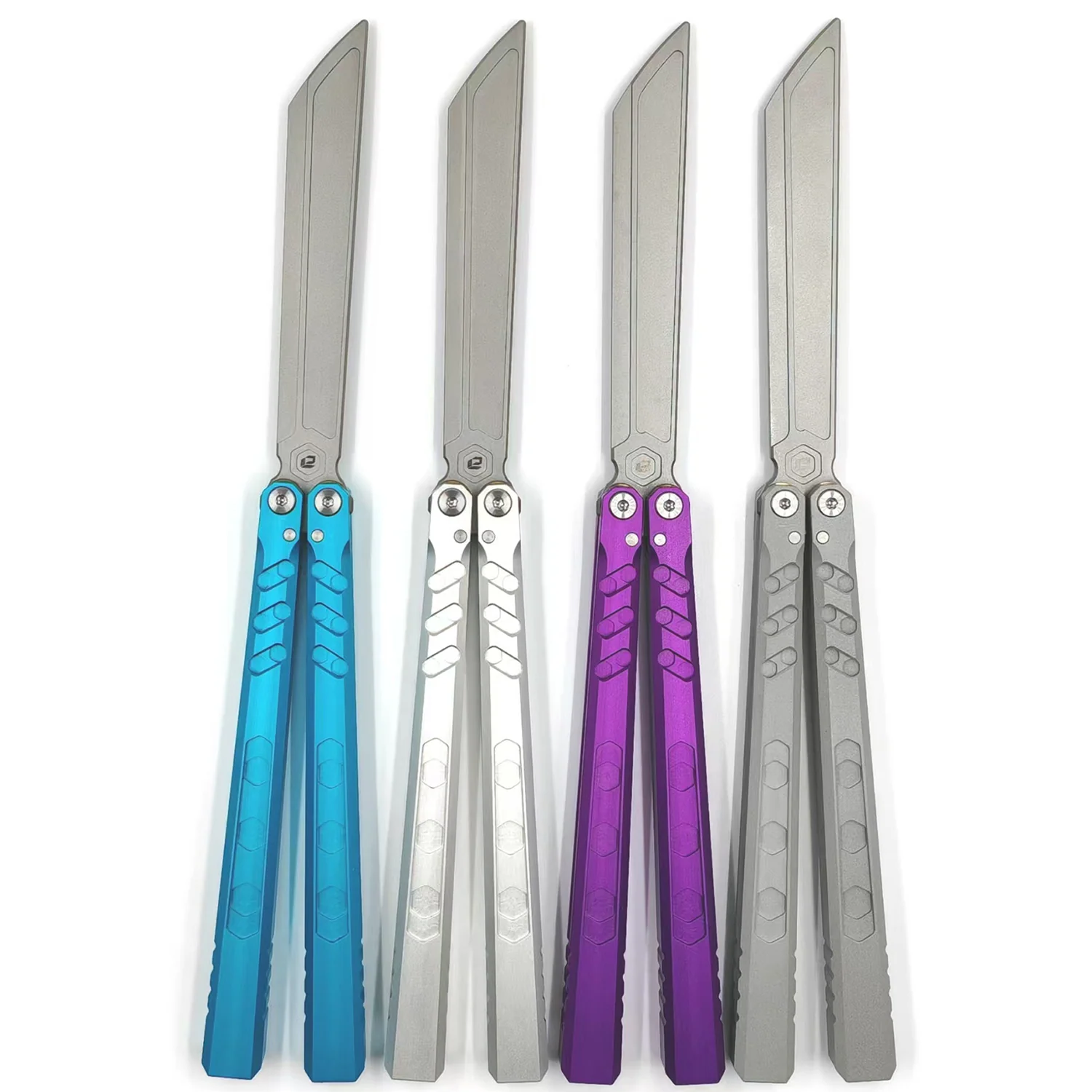 Cold Blade Hex Balisong Clone 7075 Aluminum Bushings System - Image 6