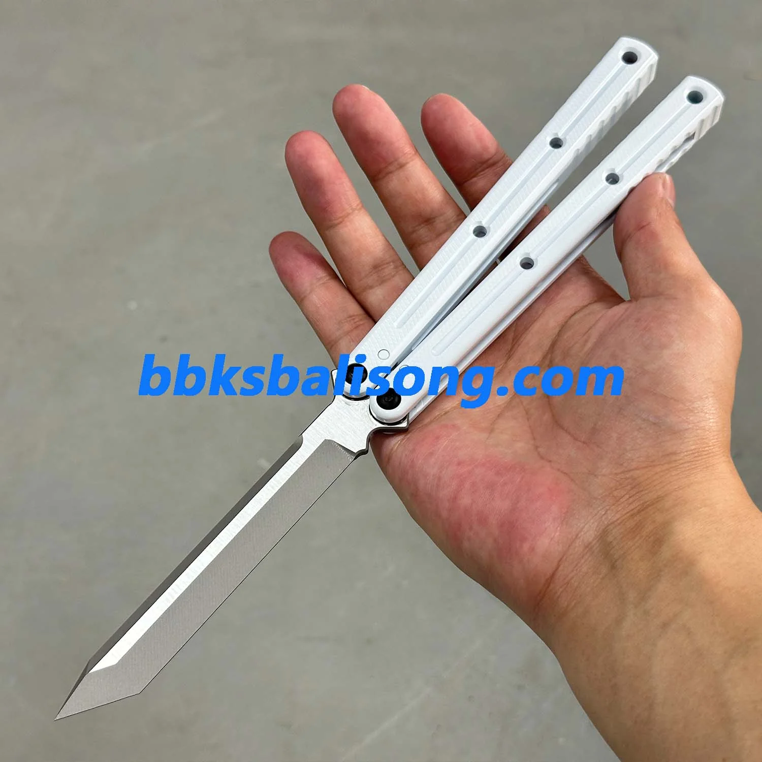 Cold Blade Krake Raken(Kraken) V3  Balisong Clone 7075 Aluminum Ceramic Coating Handle - Image 16