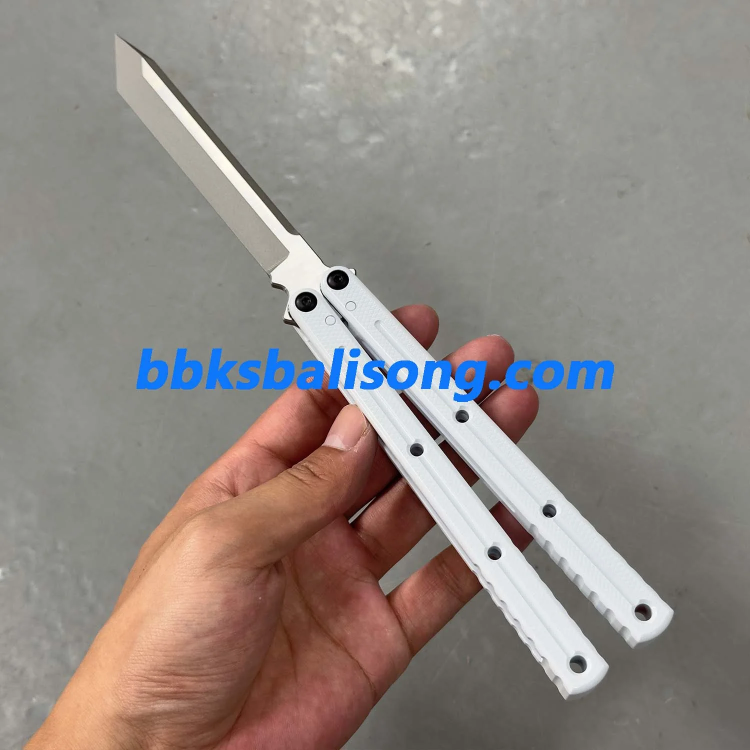 Cold Blade Krake Raken(Kraken) V3  Balisong Clone 7075 Aluminum Ceramic Coating Handle - Image 17