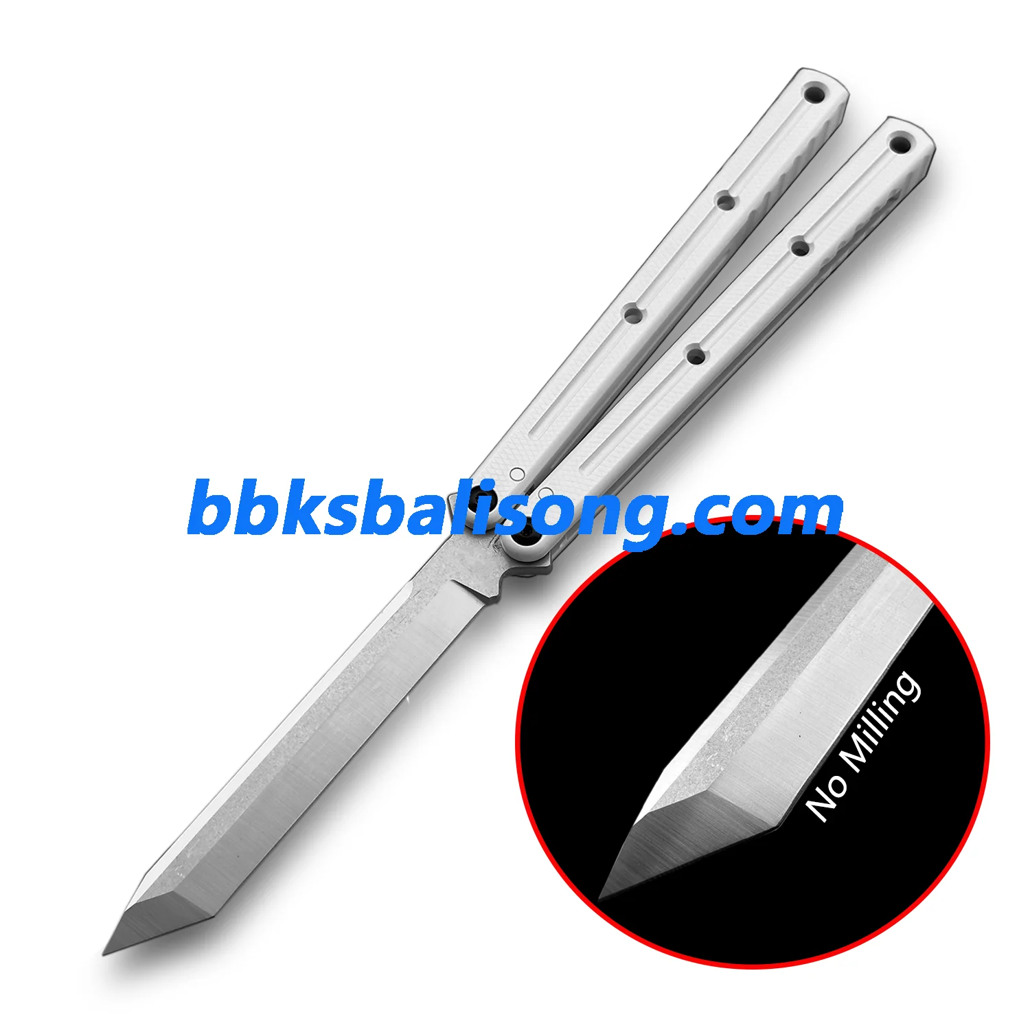 Cold Blade Krake Raken(Kraken) V3  Balisong Clone 7075 Aluminum Ceramic Coating Handle - Image 28