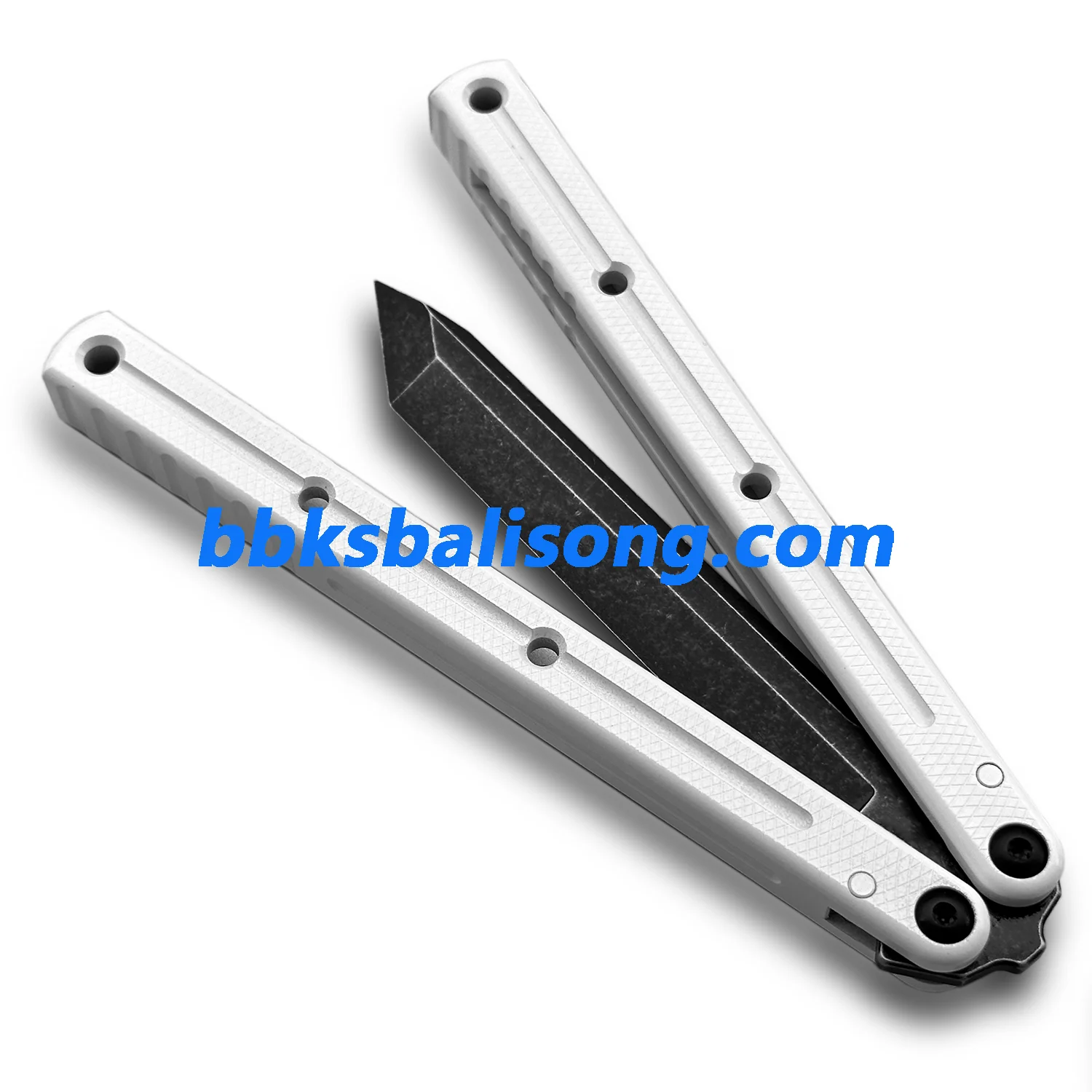 Cold Blade Krake Raken(Kraken) V3  Balisong Clone 7075 Aluminum Ceramic Coating Handle - Image 4